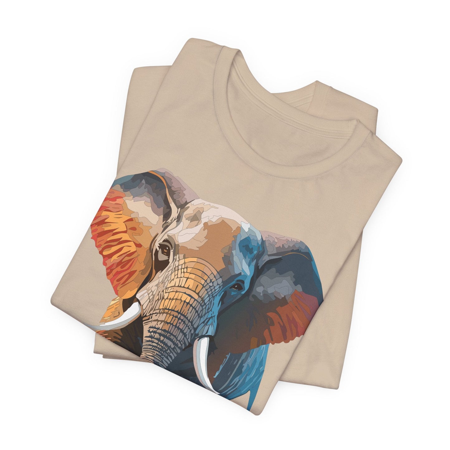 Unisex Animal Shirt With Animals Art Design Graphic Tee Short Sleeve Wild Animals