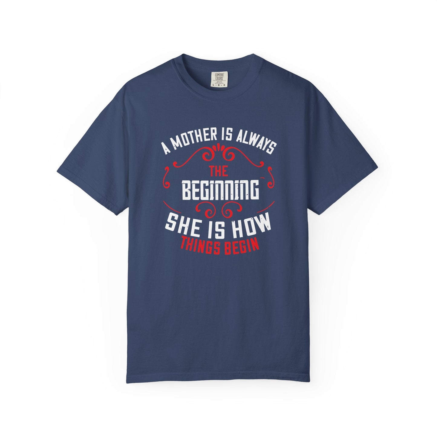 Mom T-shirt Mother Day Mama Tee Unisex Comfort Colors Garment-Dyed Cotton h53
