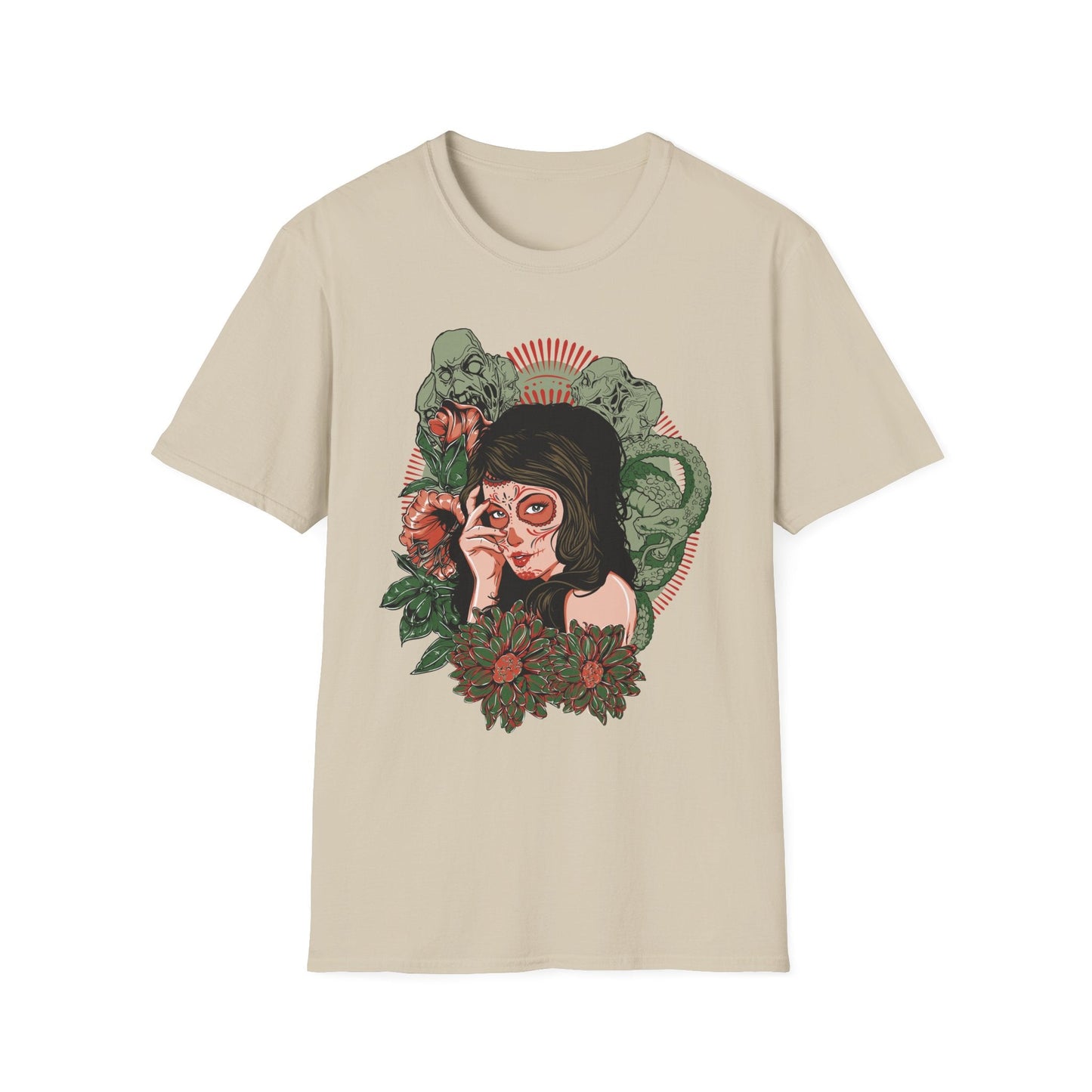 Art Design Graphic Tee Shirt Unisex Softstyle Cotton Art Shirt for Graphic Lovers