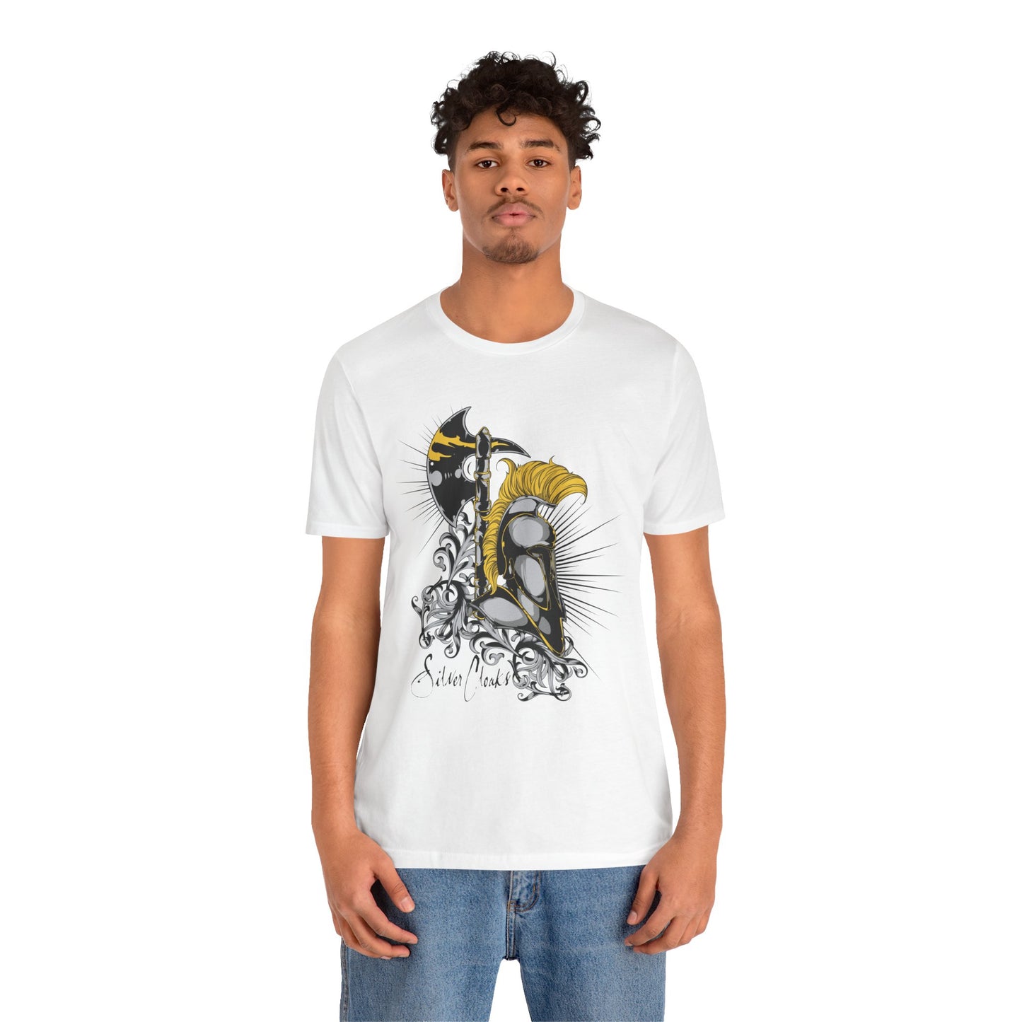 Stylish Armor Graphic Tee, Artistic Tee, Graphic T-Shirt, Artistic Vintage T-Shirt, Vintage Shirt