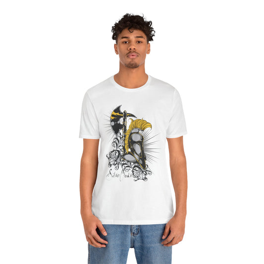 Stylish Armor Graphic Tee, Artistic Tee, Graphic T-Shirt, Artistic Vintage T-Shirt, Vintage Shirt
