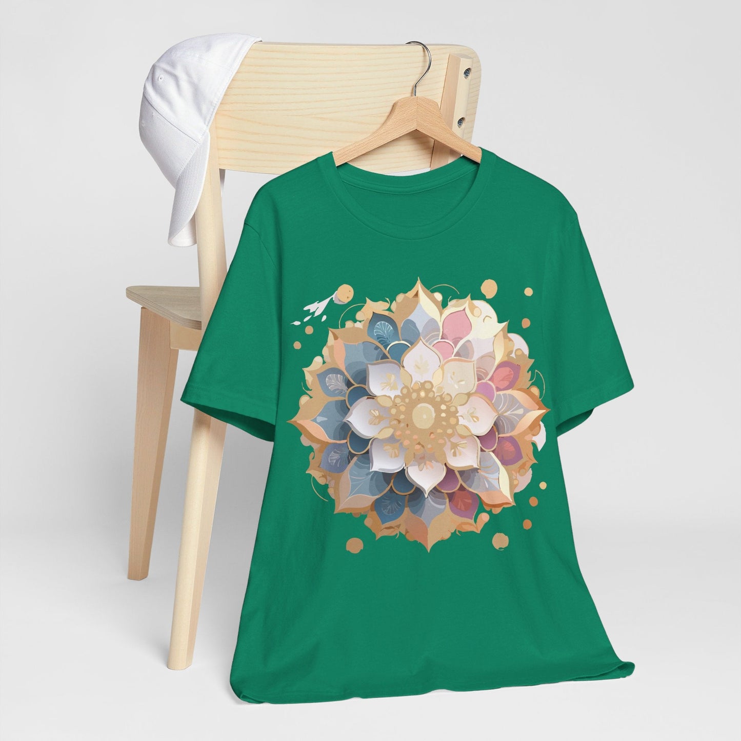 Mandala Graphic Tee Unisex Jersey Short Sleeve From Adelpha Vintage Inspired Artwork