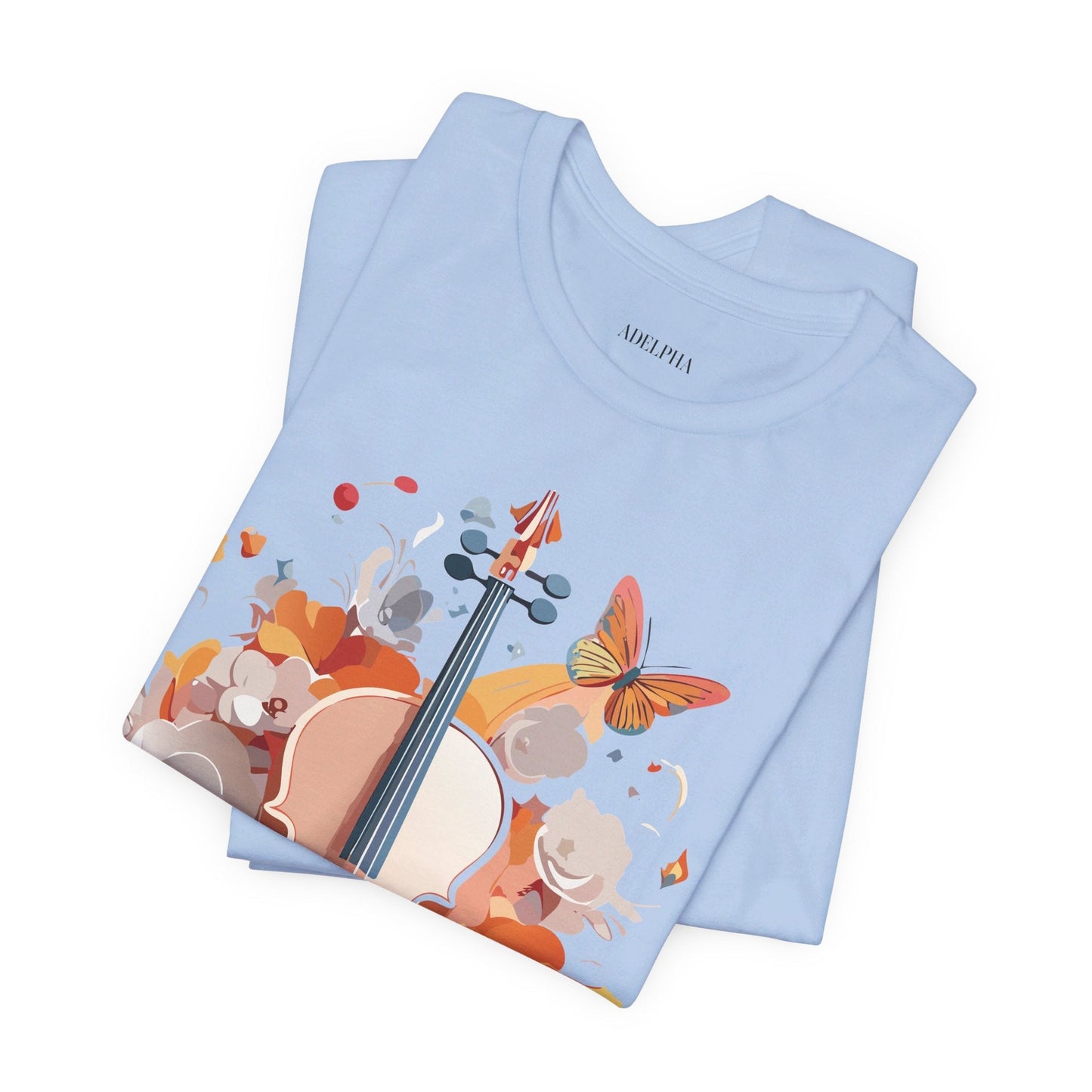 Adelpha Premium Vintage Inspired Graphic T Shirt Unisex Short Sleeve Art Design Tee