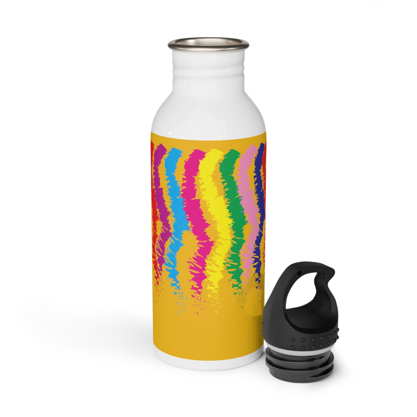 Bouteille d'eau Tumbler avec des motifs artistiques 