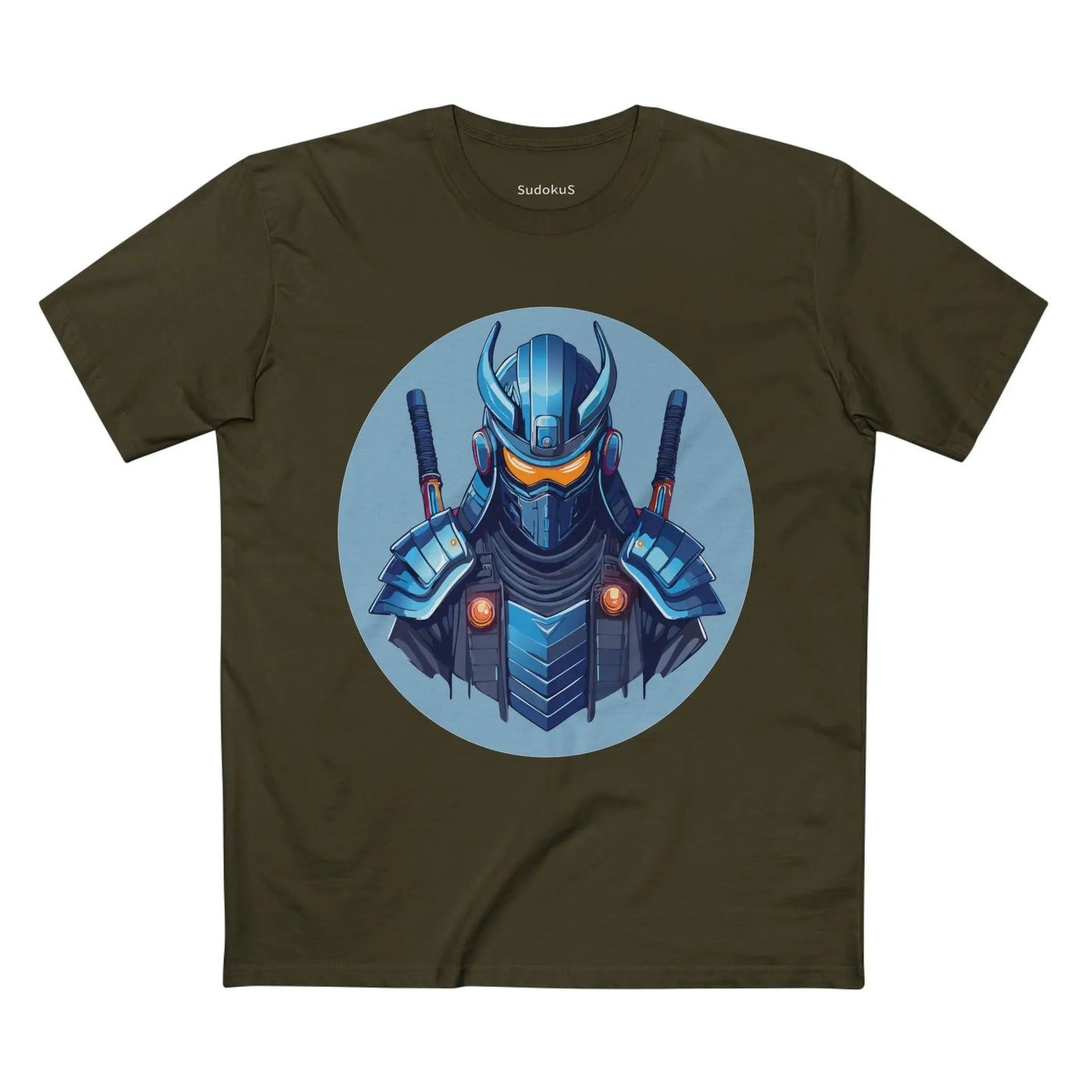 Samurai Graphic Unisex 100 Cotton Staple Tee 10