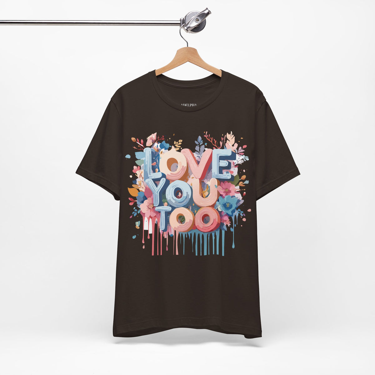 Valentine's Day  Graphic Unisex Cotton Bella+Canvas Tee with Art Design n203