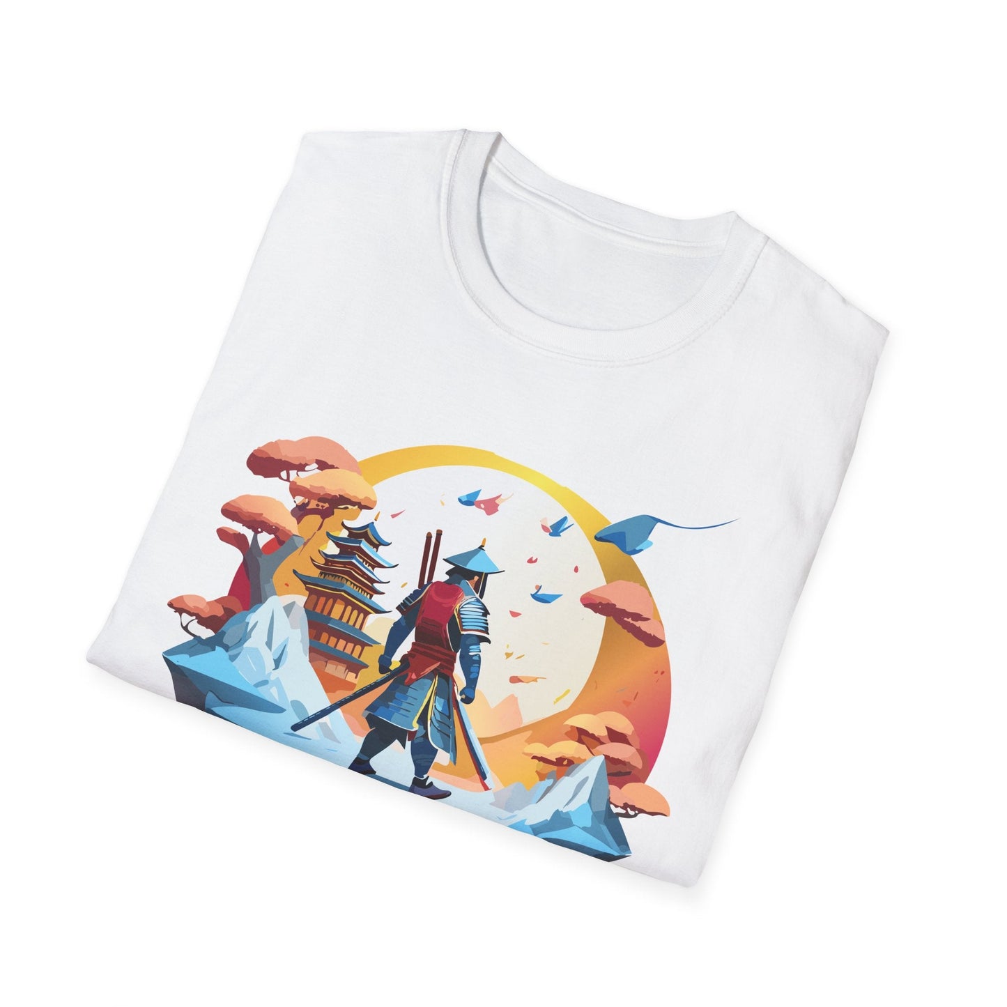 Samurai Shirt Unisex T Shirt Softstyle 64000 Gildan Tee For Everyday Comfort Durable Breathable
