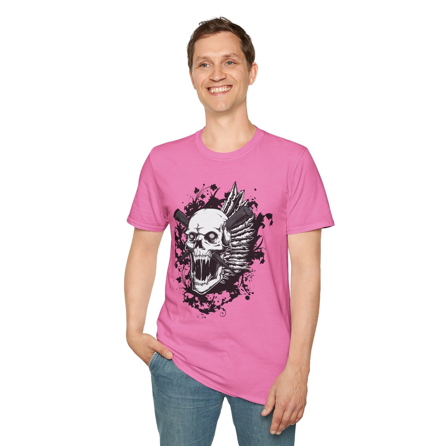 Art Design Graphic Tee Shirt Unisex Softstyle Gildan 64000 100 Percent Ring Spun Cotton