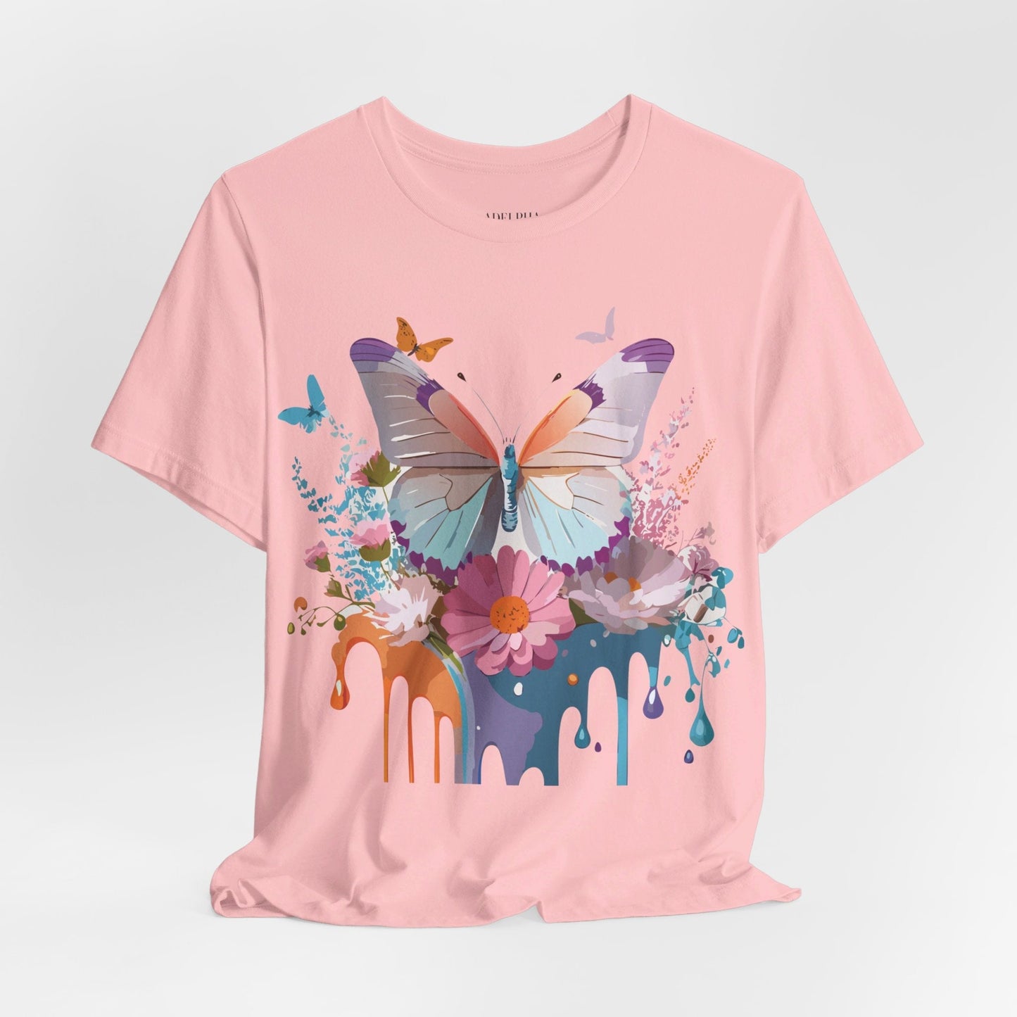 Butterfly Graphic Tee Adelpha Vintage Inspired Unisex Short Sleeve Shirt