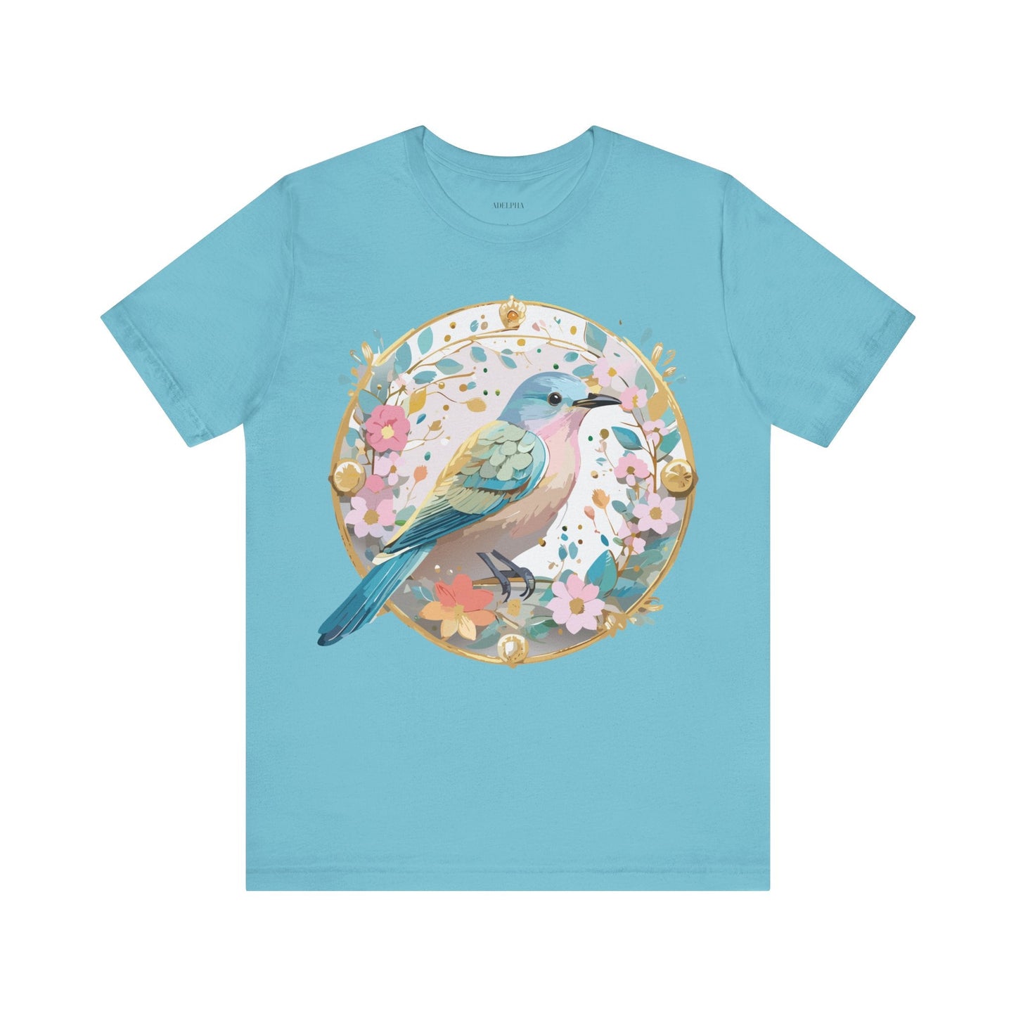 Adelpha Vintage Inspired Graphic Tee Unisex Short Sleeve Shirt Art Design Premium