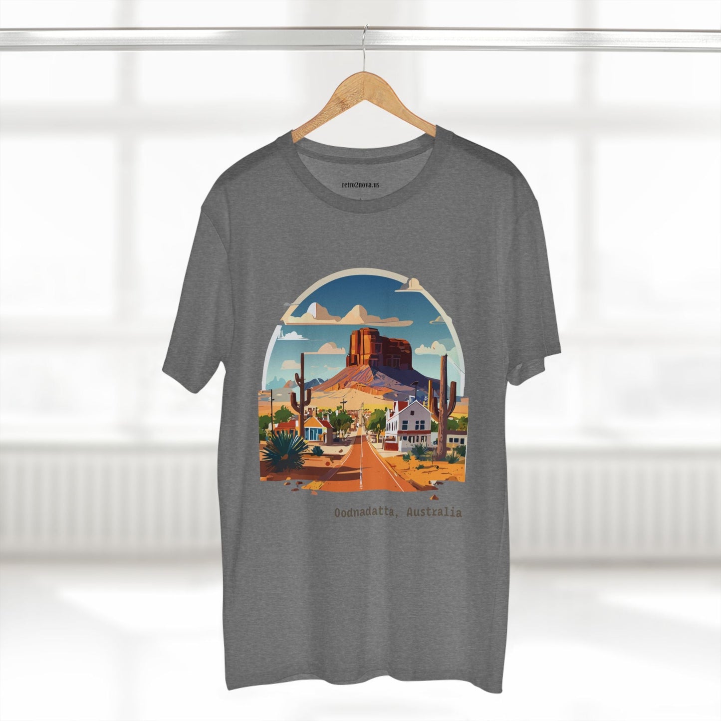 Australia Travel Shirt Unisex Premium Cotton Art Tee With Original Design By Retro2Nova TT21