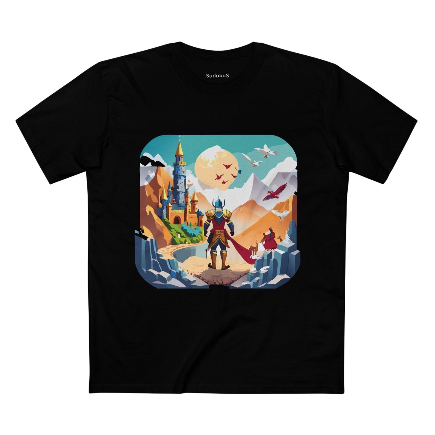 Adventures Graphic Unisex 100 Cotton Staple Tee 2