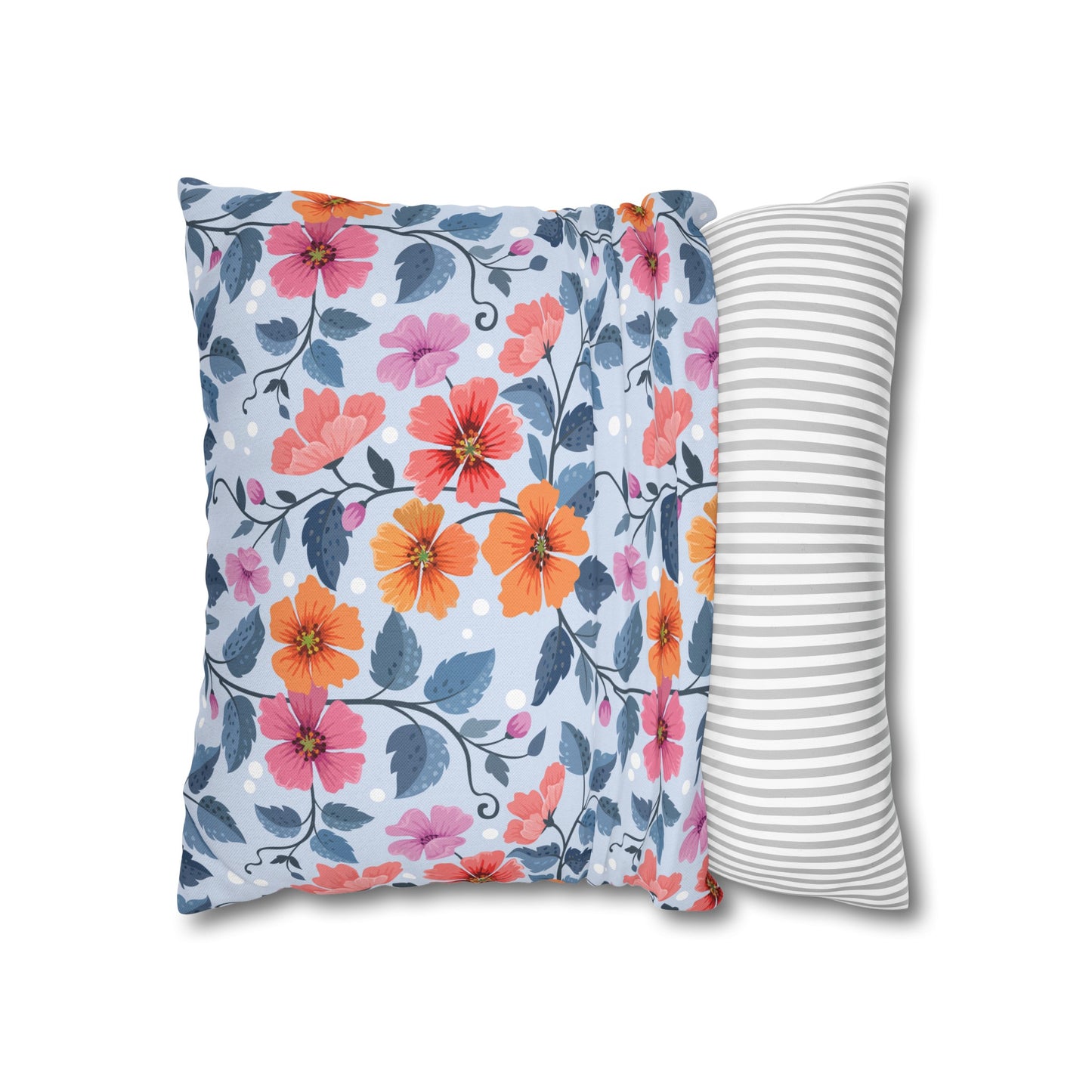 Floral Poly Pillowcase