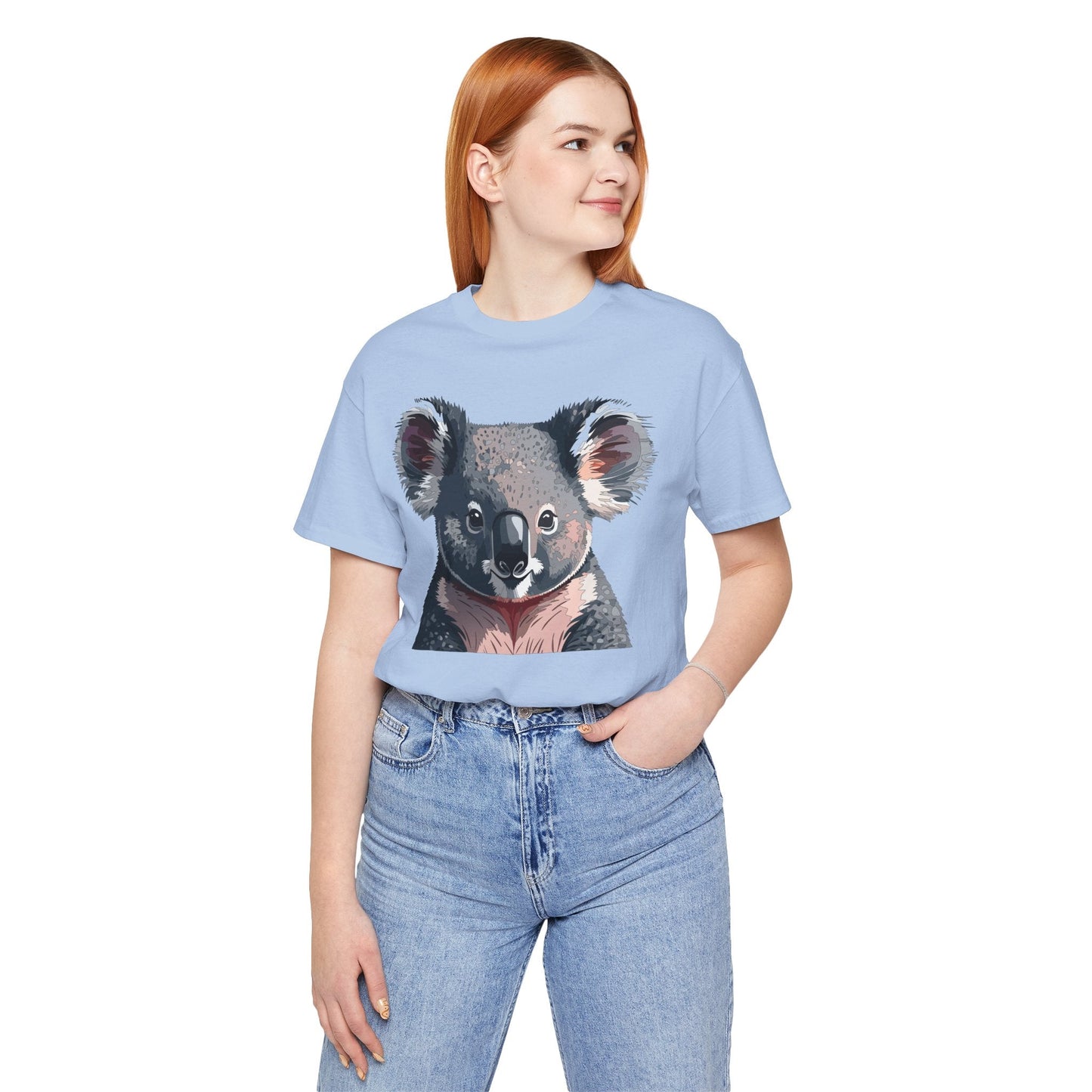 Unisex Animal Shirt Graphic Tee With Wildlife Art Design Animal Print Short Sleeve Casual Wear