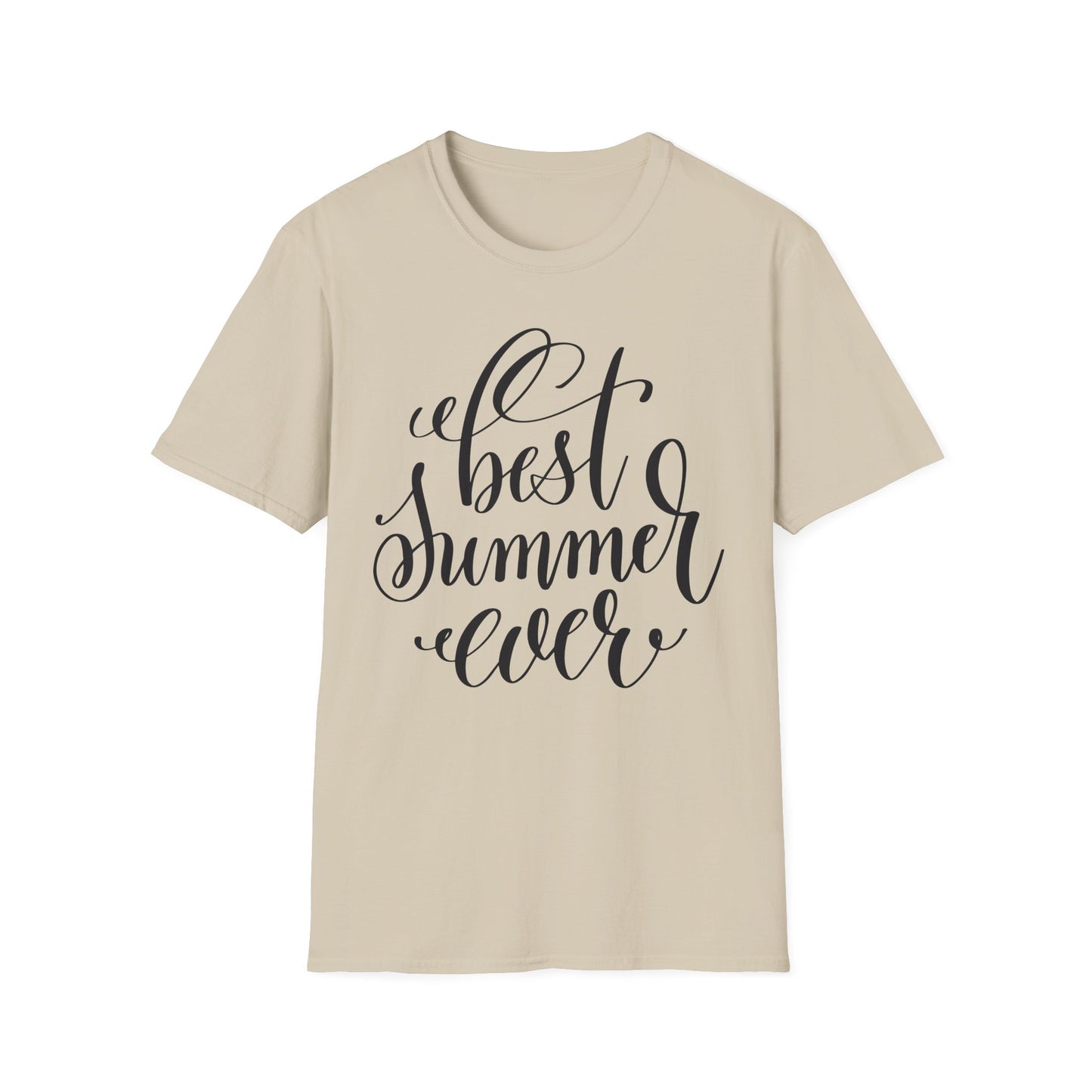 Unisex Cotton Short Sleeves Summer Graphic T-Shirt