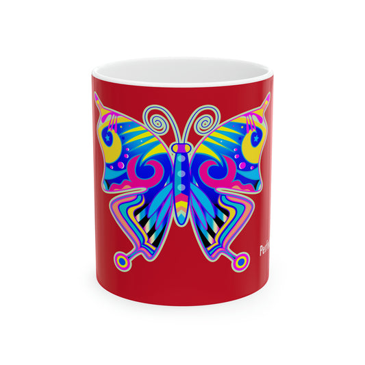 Coffee & Tea Mug with Butterfly print