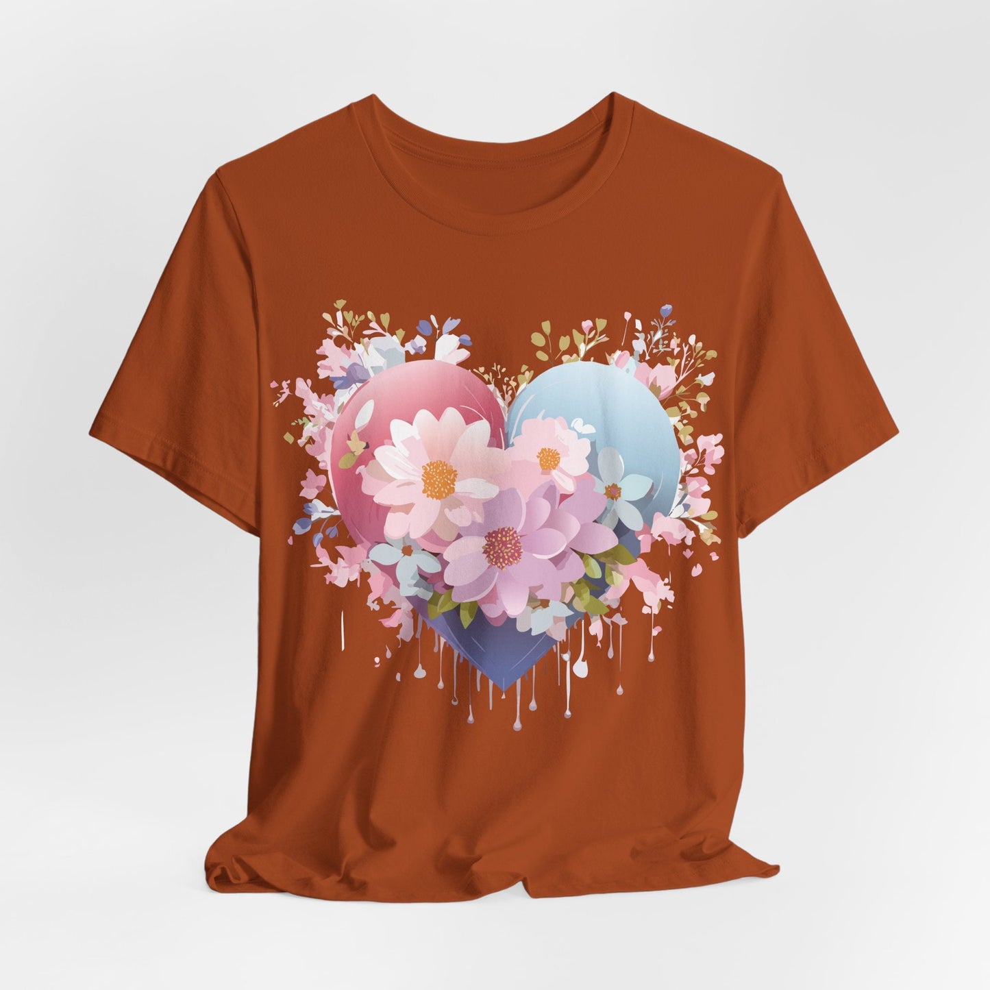 Valentine Graphic Tee Unisex Short Sleeve Vintage Inspired Artwork From Adelpha Premium Design