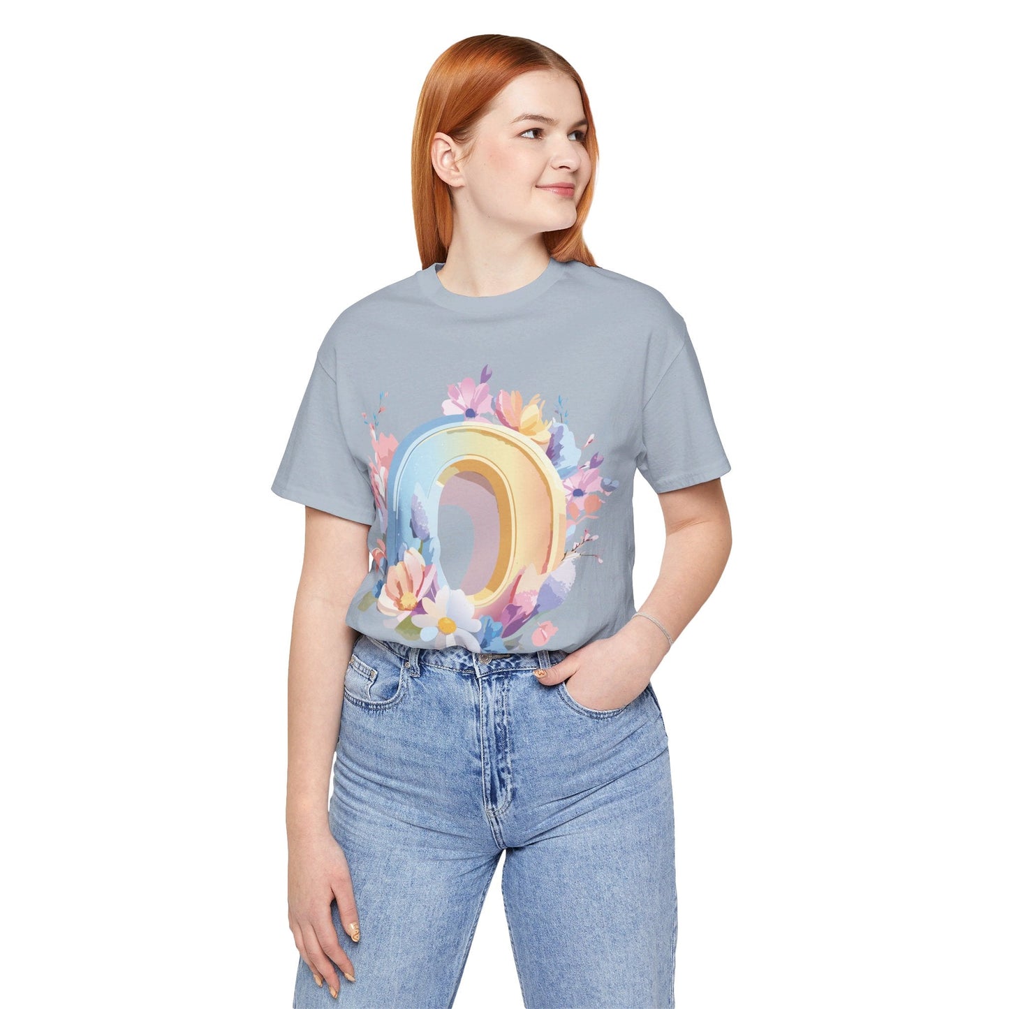 Adelpha Letter O Shirt Unisex Graphic Tee Vintage Inspired Art Design Jersey Short Sleeve