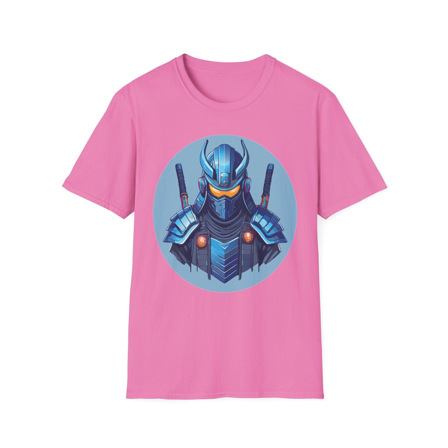Samurai Shirt Unisex Softstyle T Shirt 100 Percent Ring Spun Cotton Gildan 64000