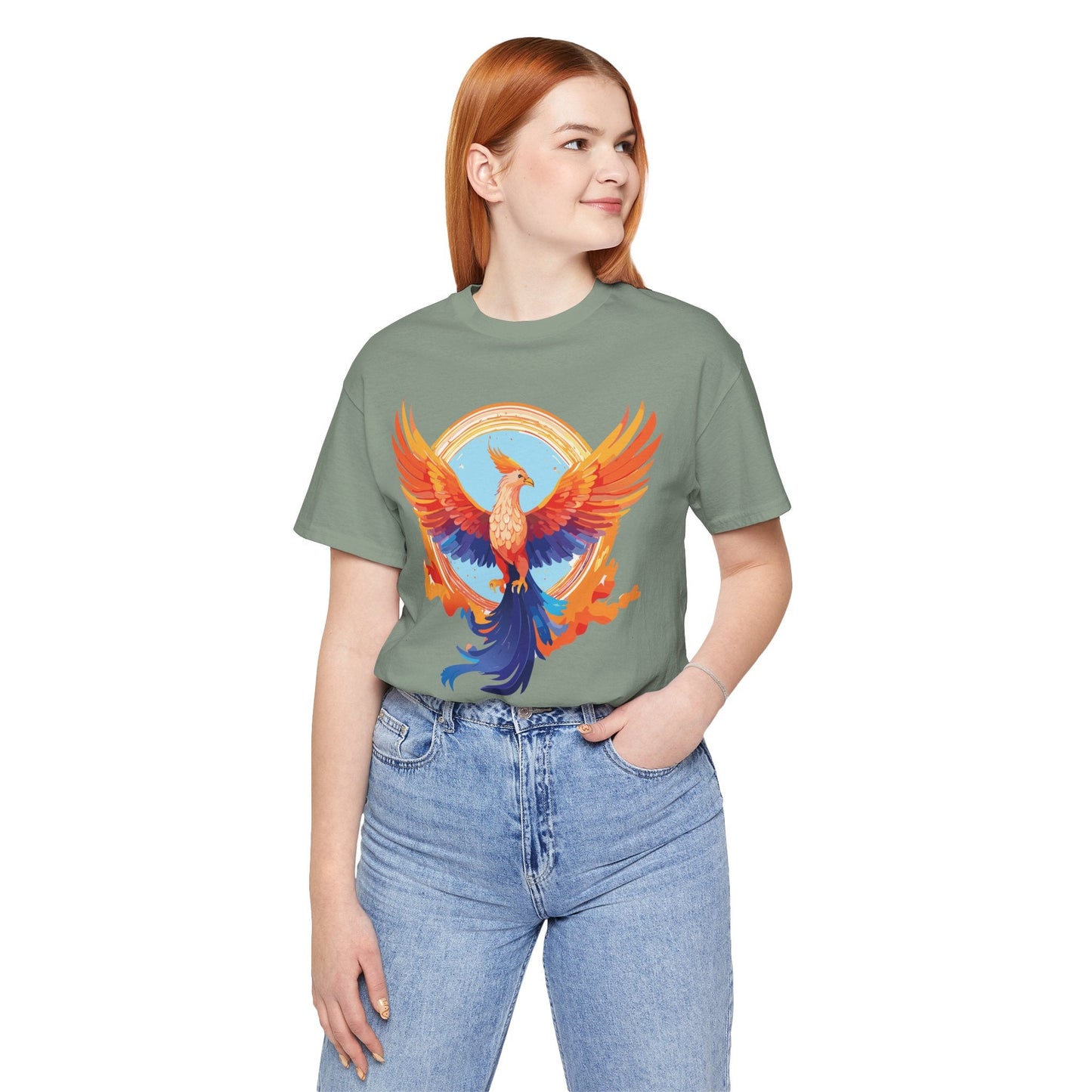 Unisex Animal Shirt With Art Design Wild Animals Tee Short Sleeve Comfort Fit Everyday Wear