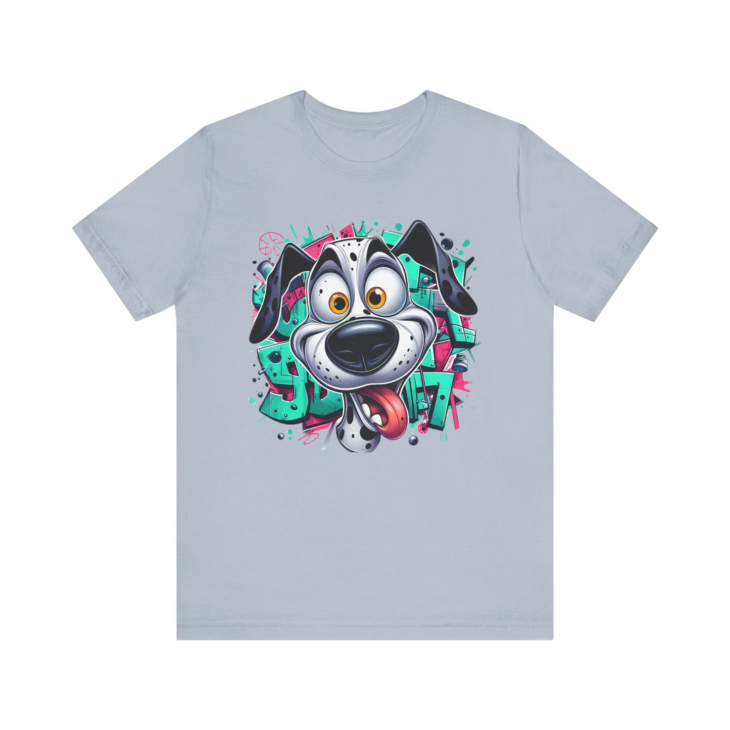 Viki Animal Tees, Dog Tee Shirt, Funny Dog T-Shirt, Art Design Top, Funny Animal T-Shirt, Graphic Tee