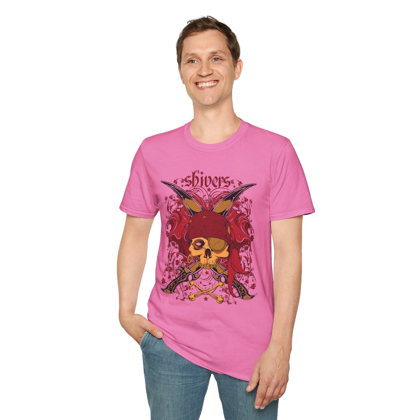 Art Design Graphic Tee Unisex Softstyle 64000 100 Percent Cotton Ring Spun For Art Lovers