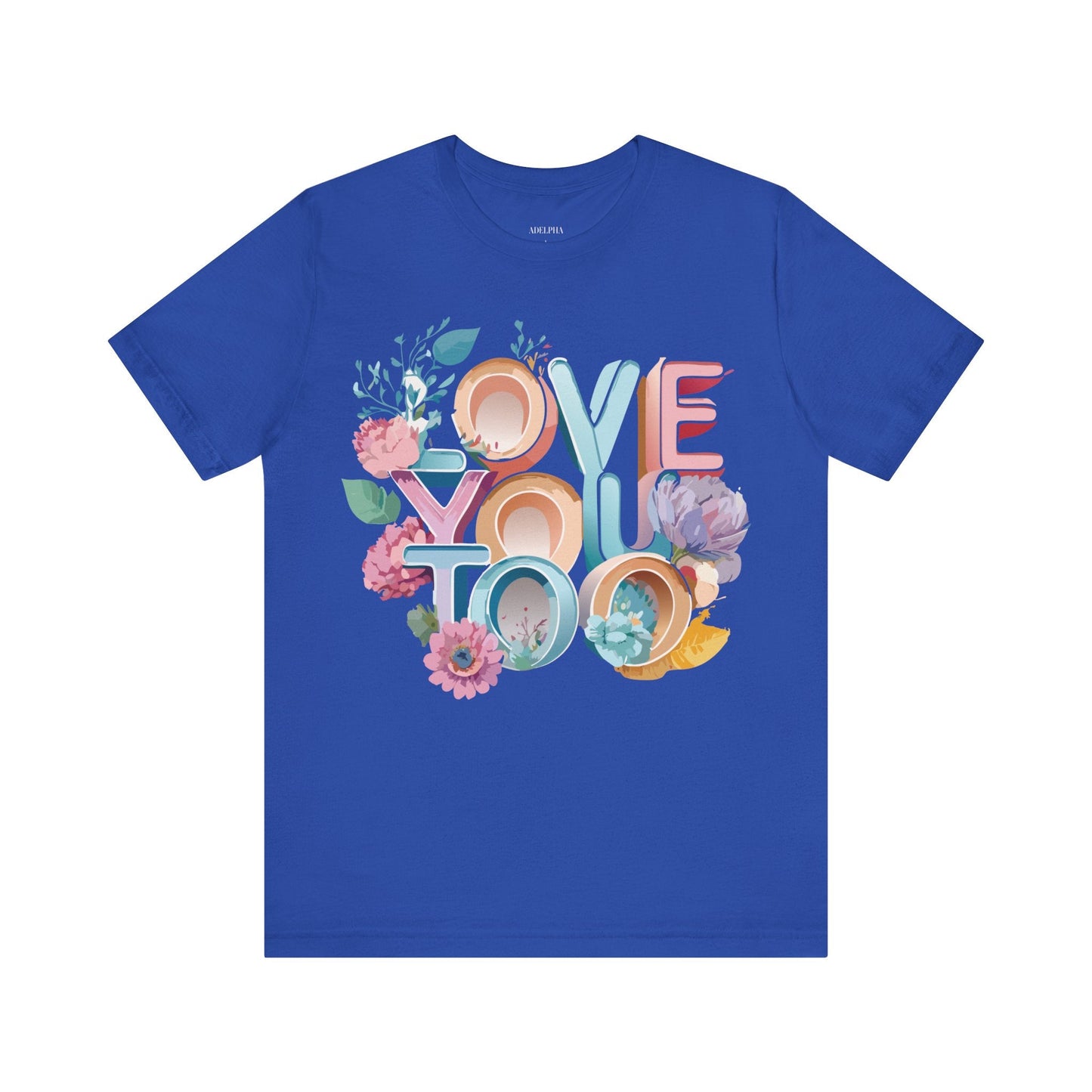 Adelpha Valentine Graphic T Shirt Unisex Jersey Short Sleeve Vintage Inspired Art Design