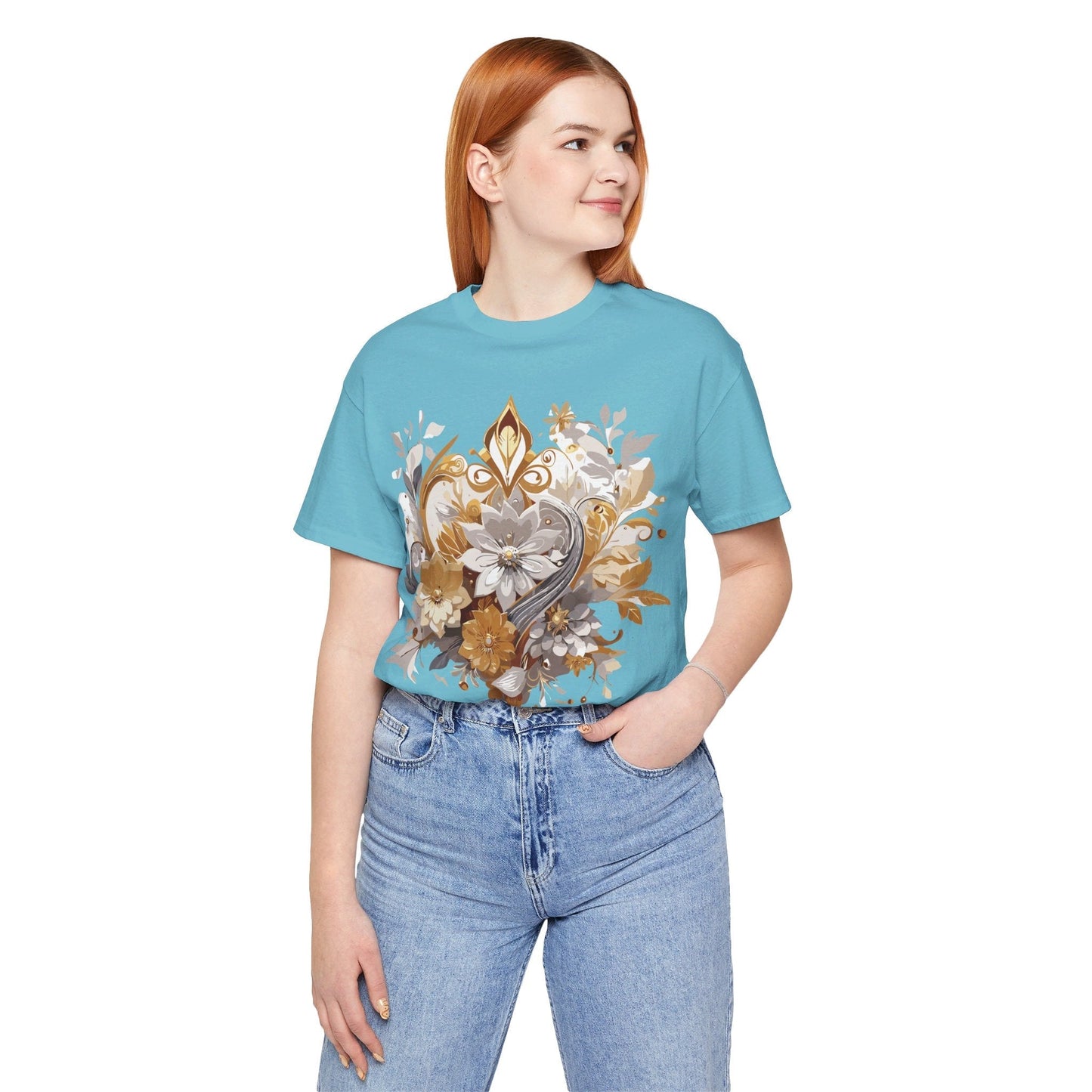 Adelpha Vintage Inspired Unisex Graphic Tee Short Sleeve Jersey Art Design Premium Casual Wear
