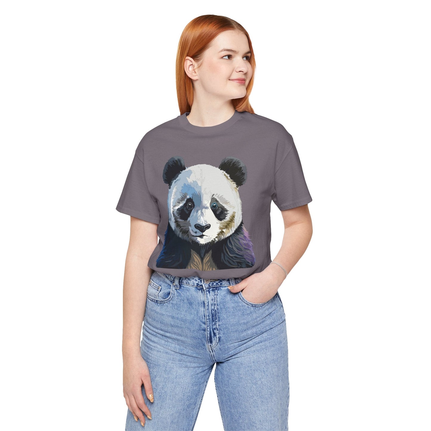 Unisex Animal Graphic Art Tee Shirt Softstyle Cotton Gildan 64000 Wild Animals Design