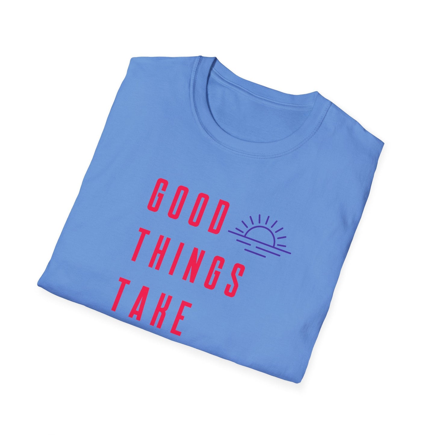 Positive Slogan T Shirt Unisex Gildan Softstyle 64000 Ring Spun Cotton Tee With Positive Words