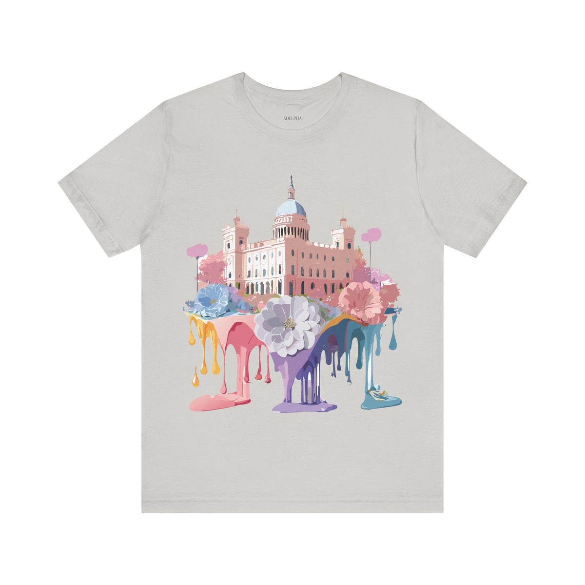 Graphic Unisex Cotton Bella+Canvas Tee Shirt with Madrid
