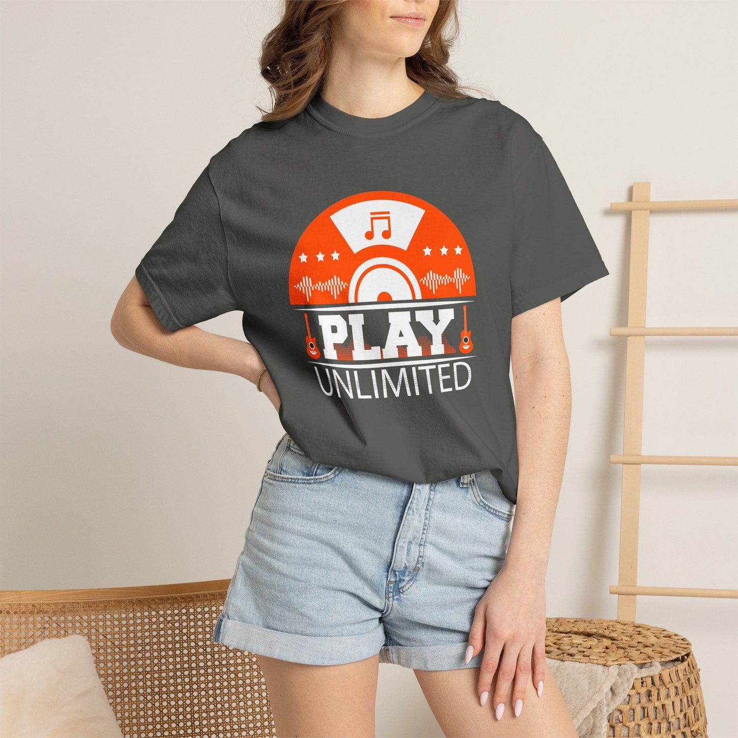 Music Graphic Design Unisex Cotton T-shirt 079