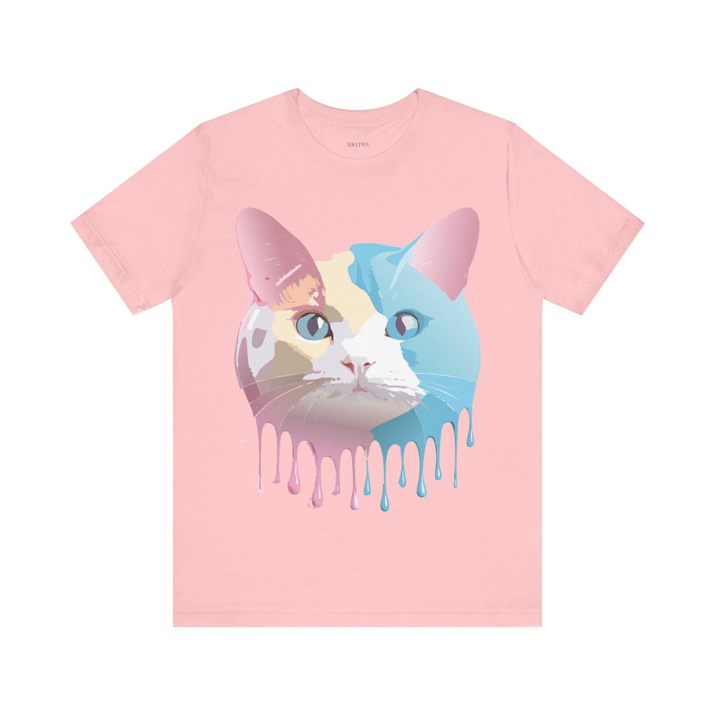 Cat Graphic Tee Unisex Jersey Short Sleeve By Adelpha Art Design