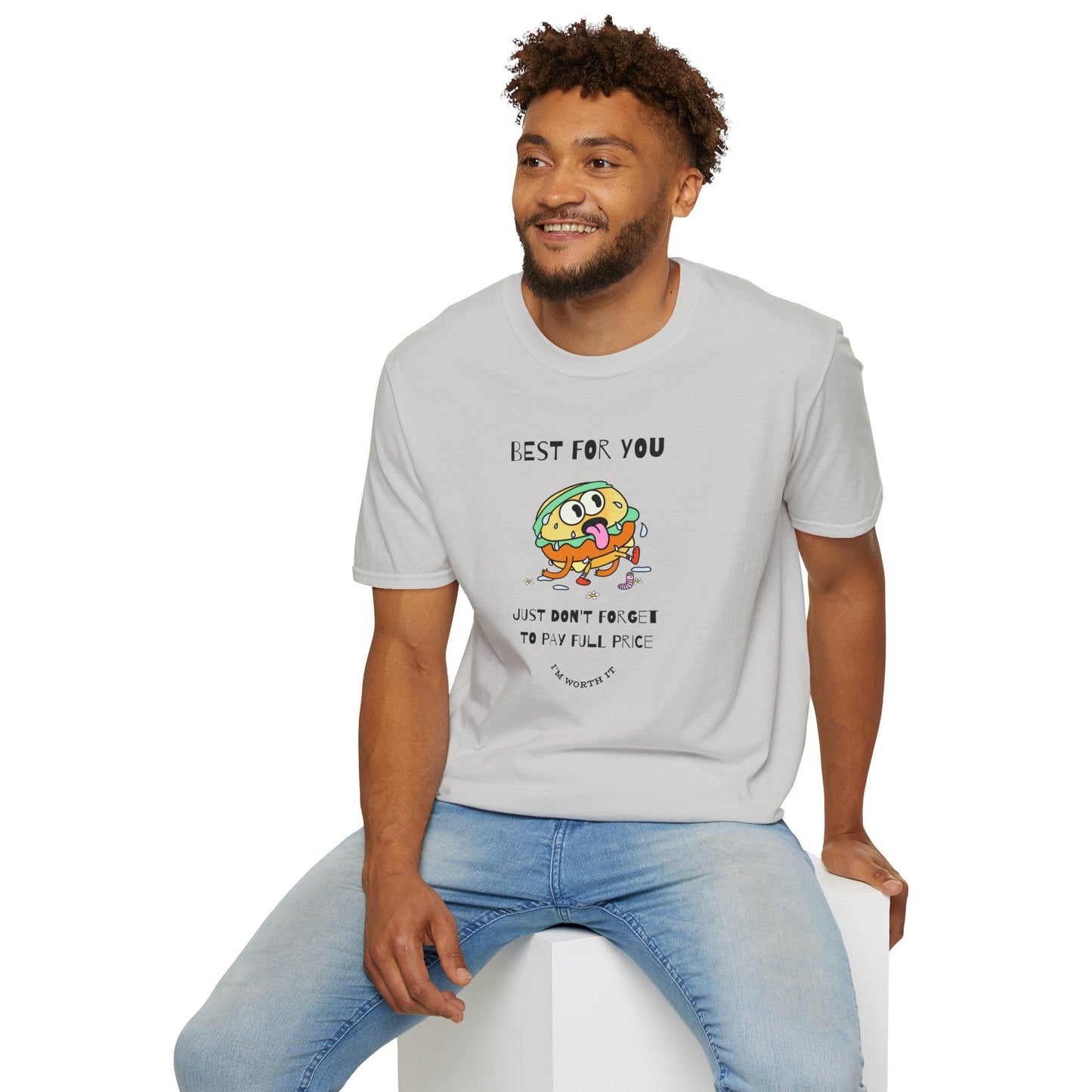 Funny Food T Shirts Unisex Softstyle Tee Gildan 64000 100 Percent Ring Spun Cotton Comfortable Graphic Tee