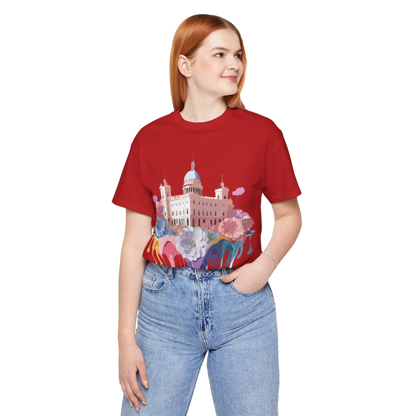 Madrid Tourist Shirt Graphic Tee Unisex Vintage Inspired Artwork By Adelpha Premium Streetwear