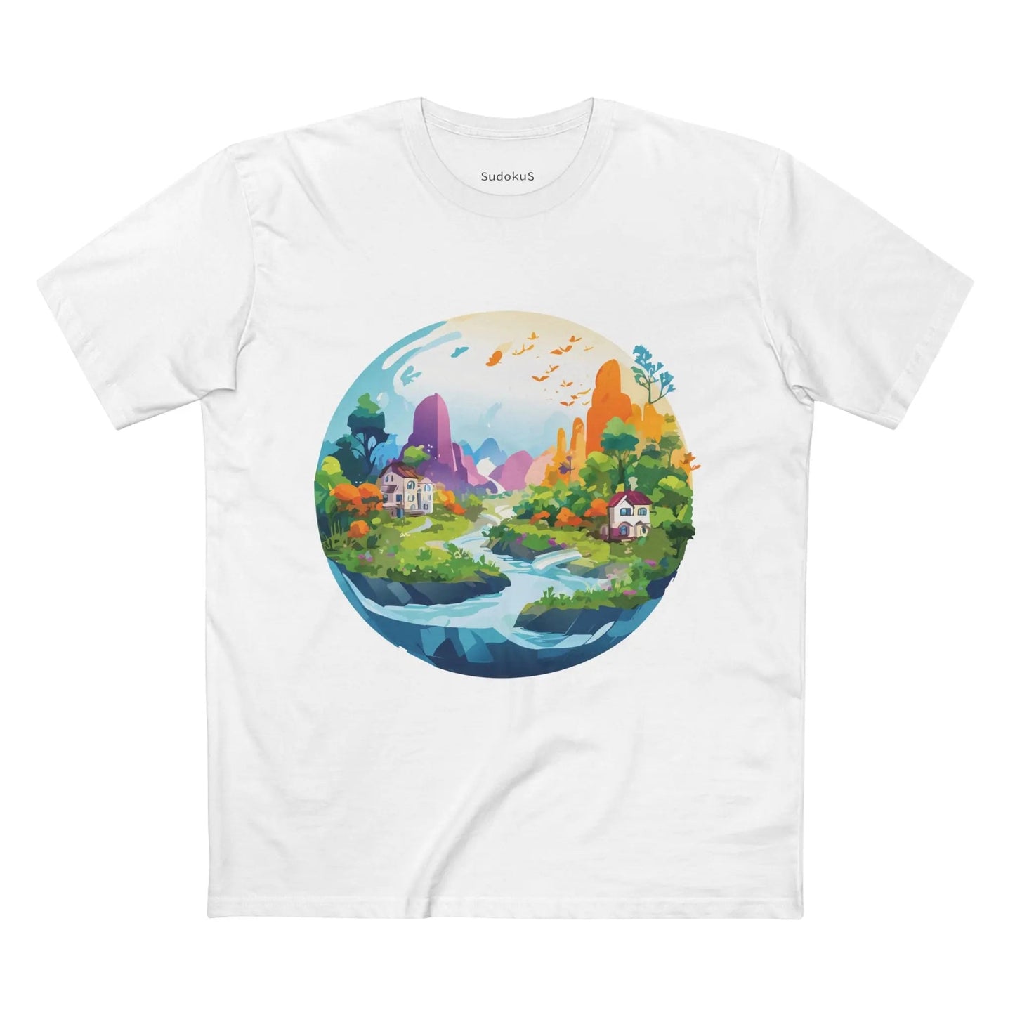 Fantasy Graphic Unisex 100 Cotton Staple Tee 27