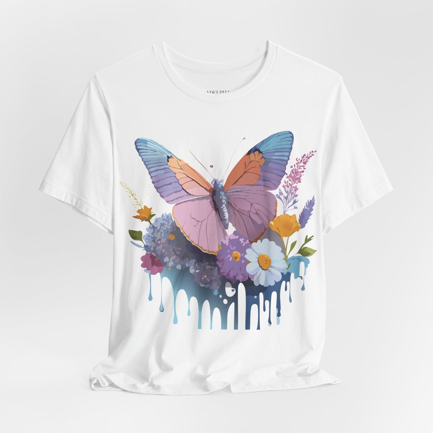 Butterfly Graphic Tee Unisex Vintage Inspired Artwork Adelpha