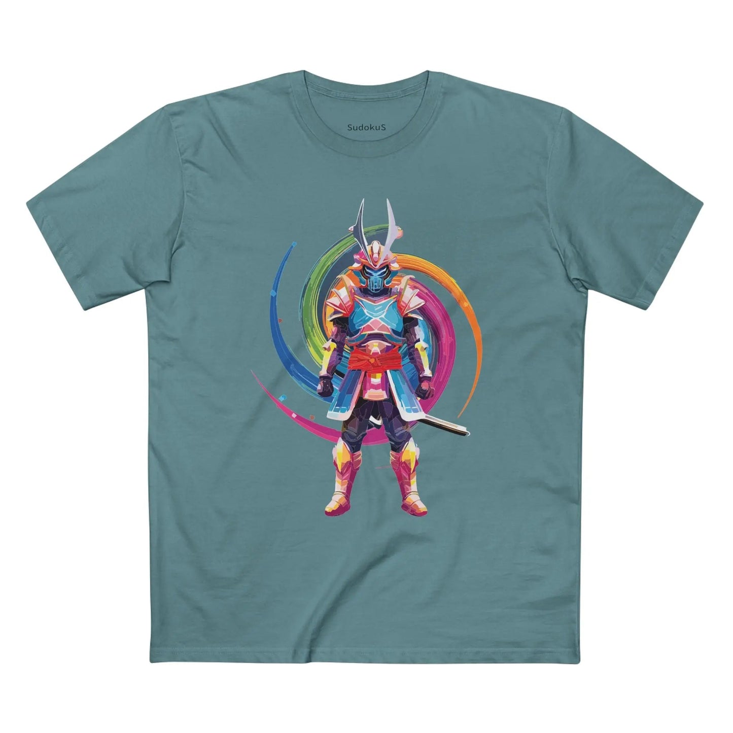 Samurai Graphic Unisex 100 Cotton Staple Tee 36