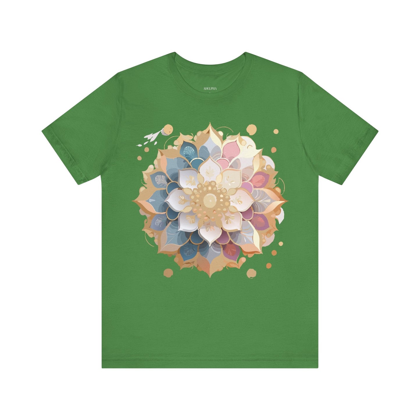 Mandala Graphic Tee Unisex Jersey Short Sleeve From Adelpha Vintage Inspired Artwork