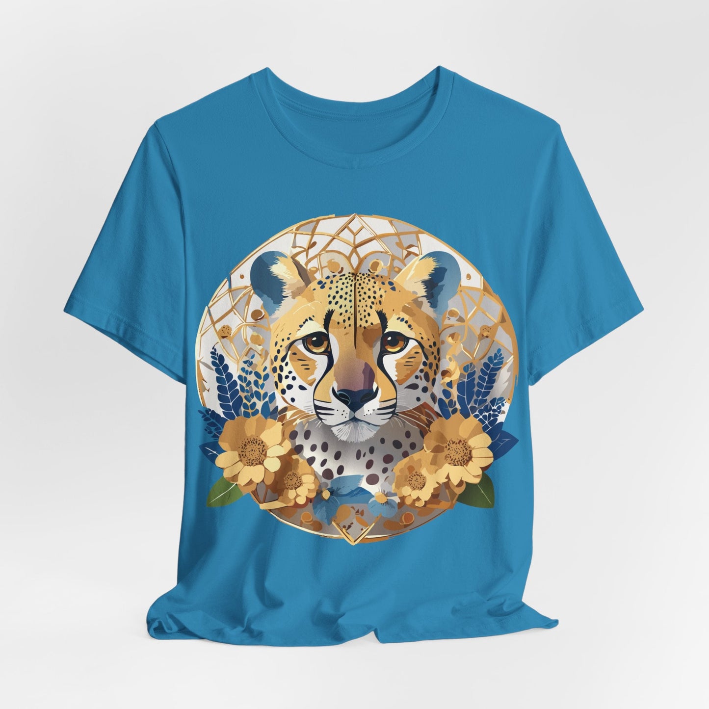 Medallion Shirt Unisex Graphic Tee With Vintage Inspired Adelpha Artwork Short Sleeve Jersey