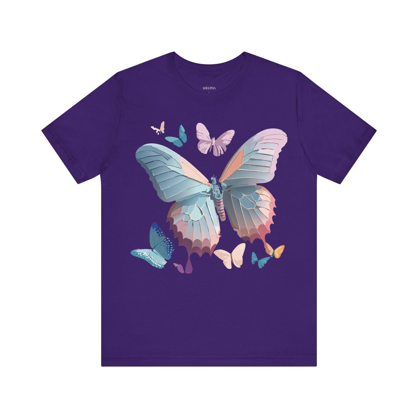 Adelpha Butterfly Graphic Tee Unisex Short Sleeve Vintage Art Design
