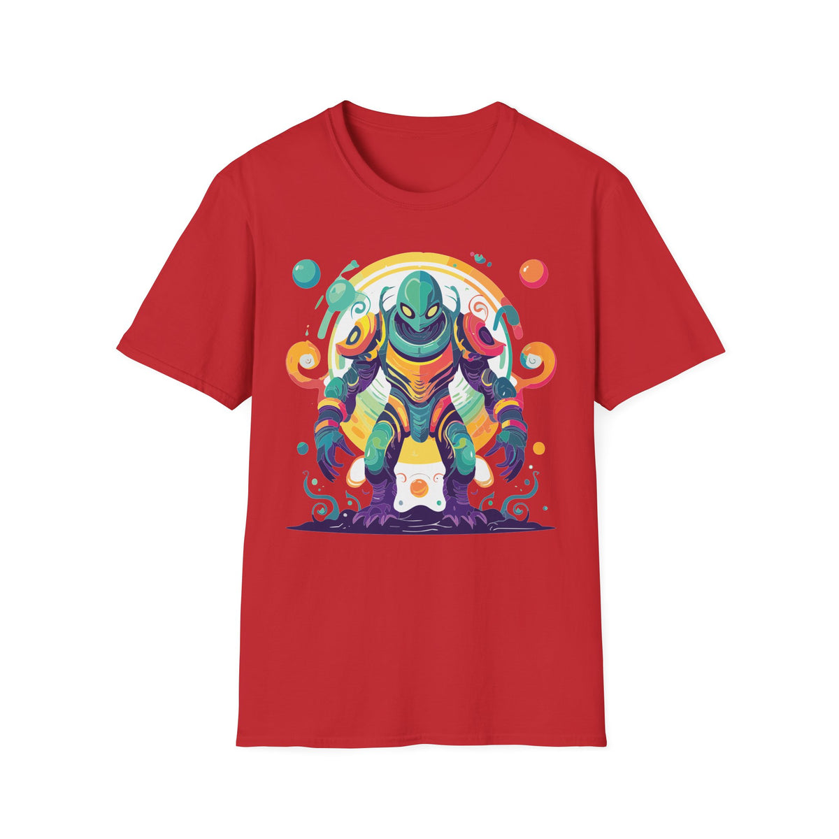 Alien Cosmos Graphic Tee Gildan Unisex 100 Cotton Tee Shirt a13
