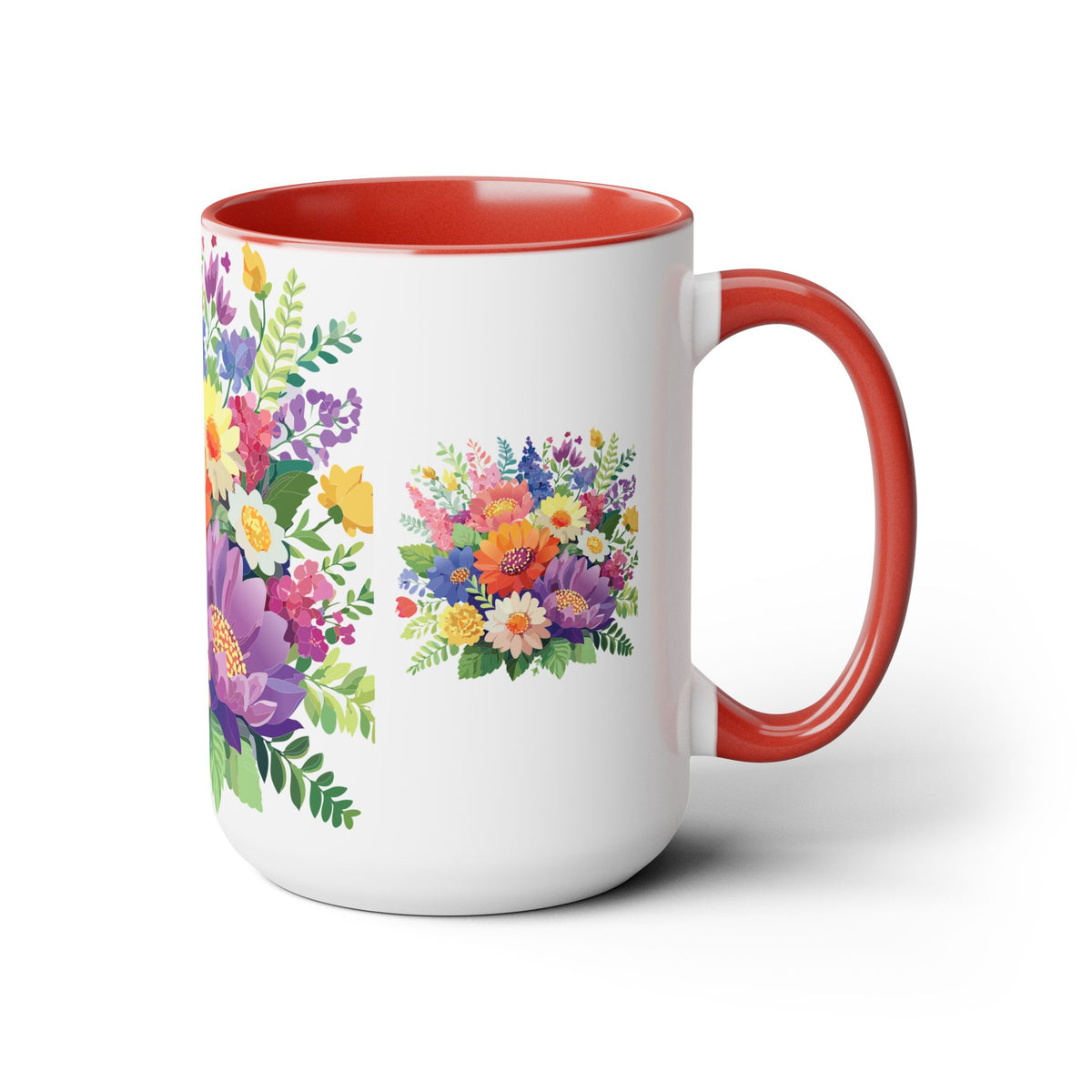 Floral Mug, Floral Cup