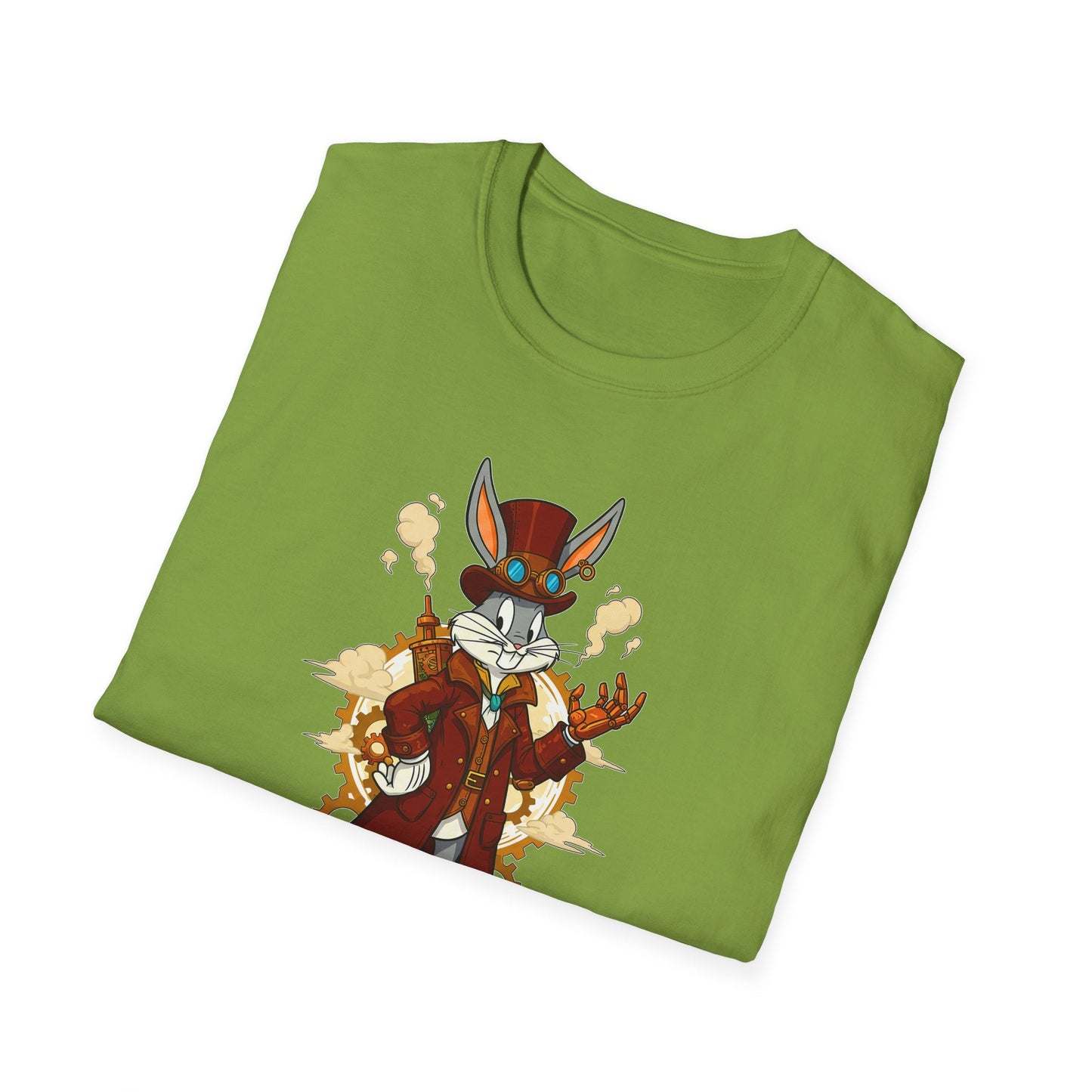 Bugs Bunny Shirt Cartoon T Shirt Unisex Gildan Softstyle 64000 Cotton Tee For Animation Fans