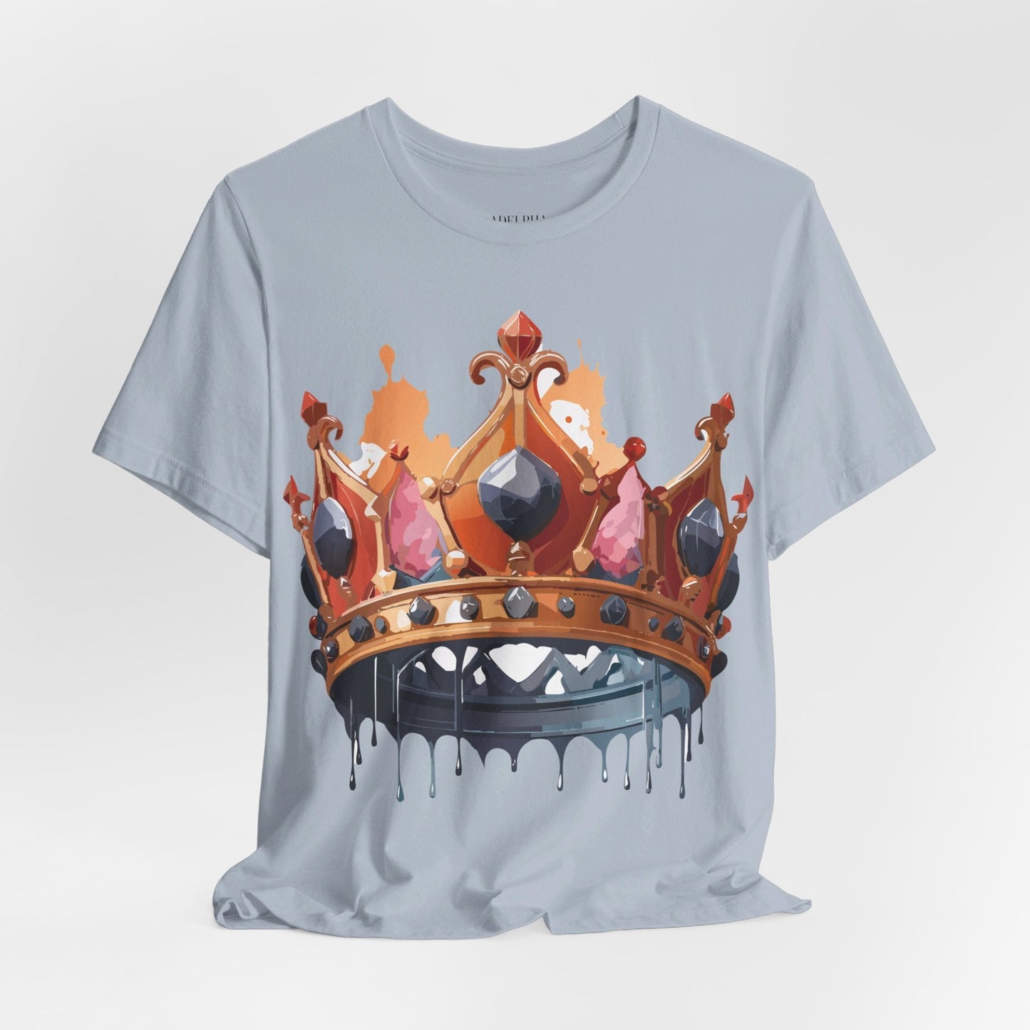 Crown Graphic Unisex 100 Cotton Vintage Artwork Tee 10
