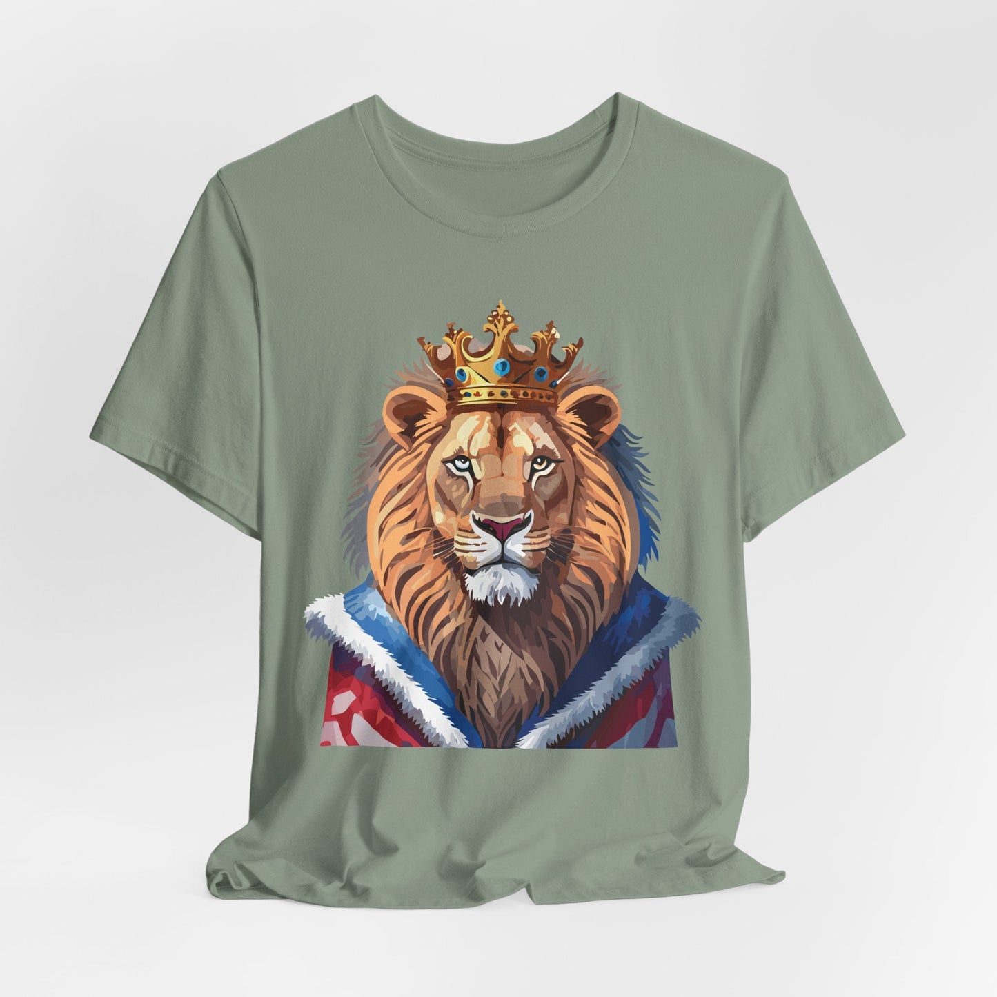 Unisex Animal T Shirt With Art Design Wild Animals Shirt Gildan Softstyle 64000 Cotton
