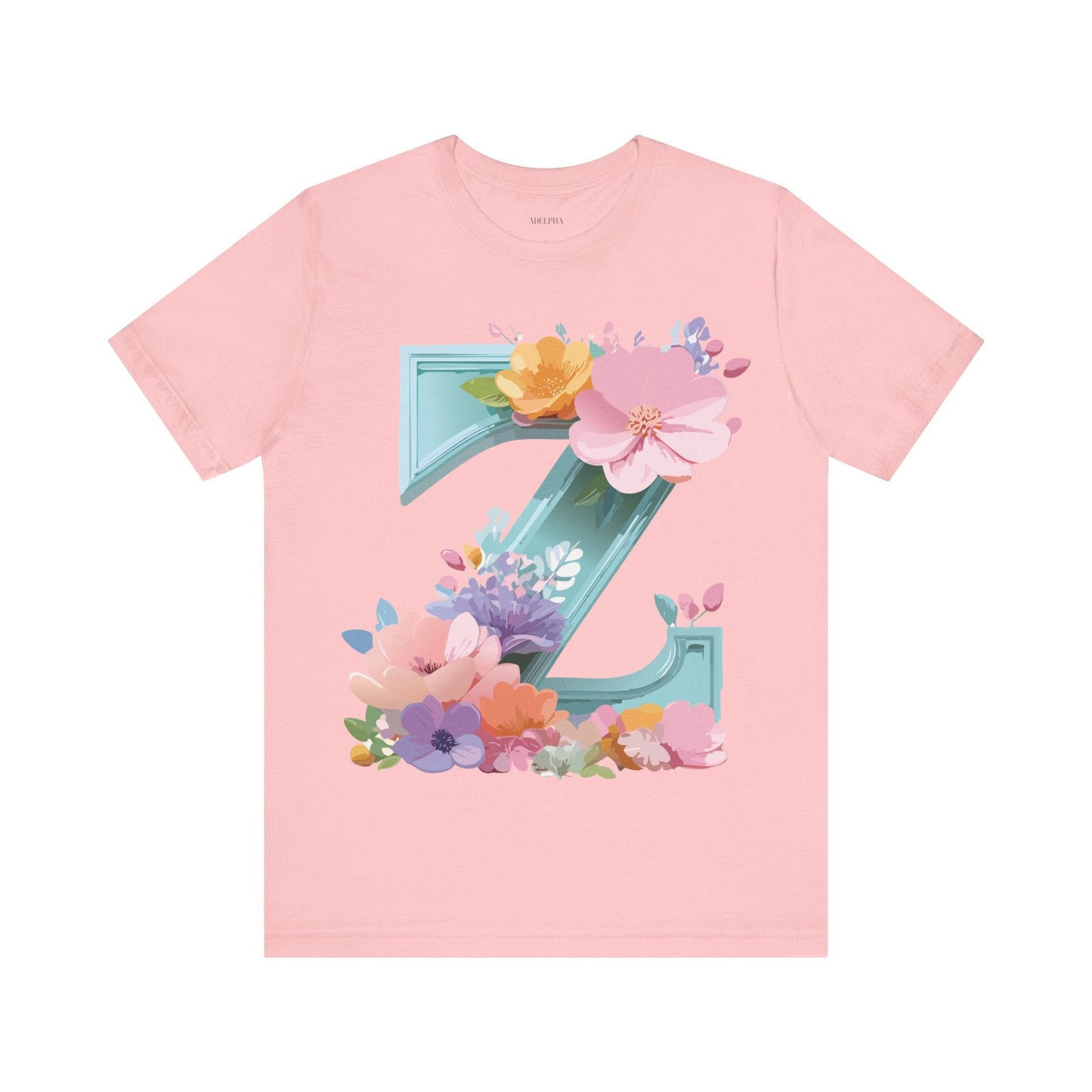 Letter Z Graphic Tee Unisex Jersey Short Sleeve Vintage Inspired Artwork