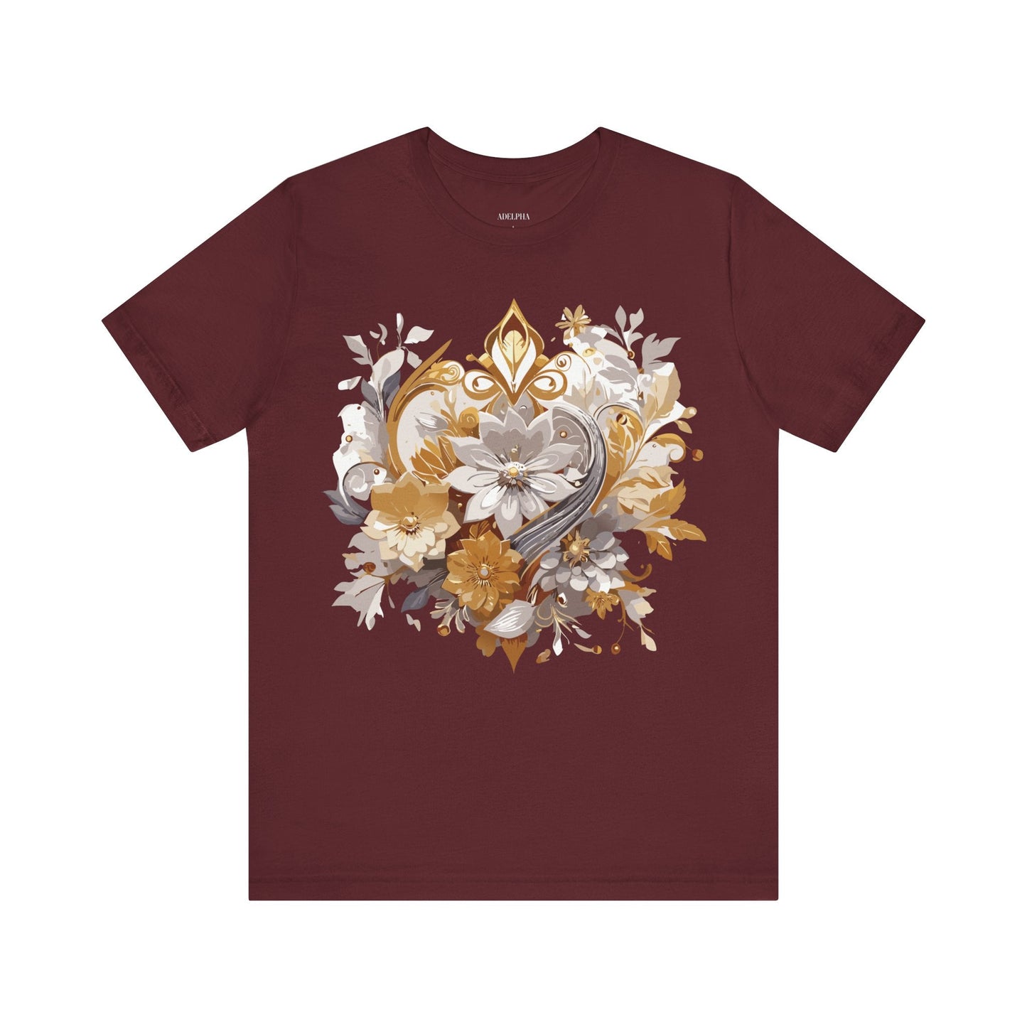 Jewelry Graphic Unisex 100 Cotton Vintage Treasure Art T-Shirt 7