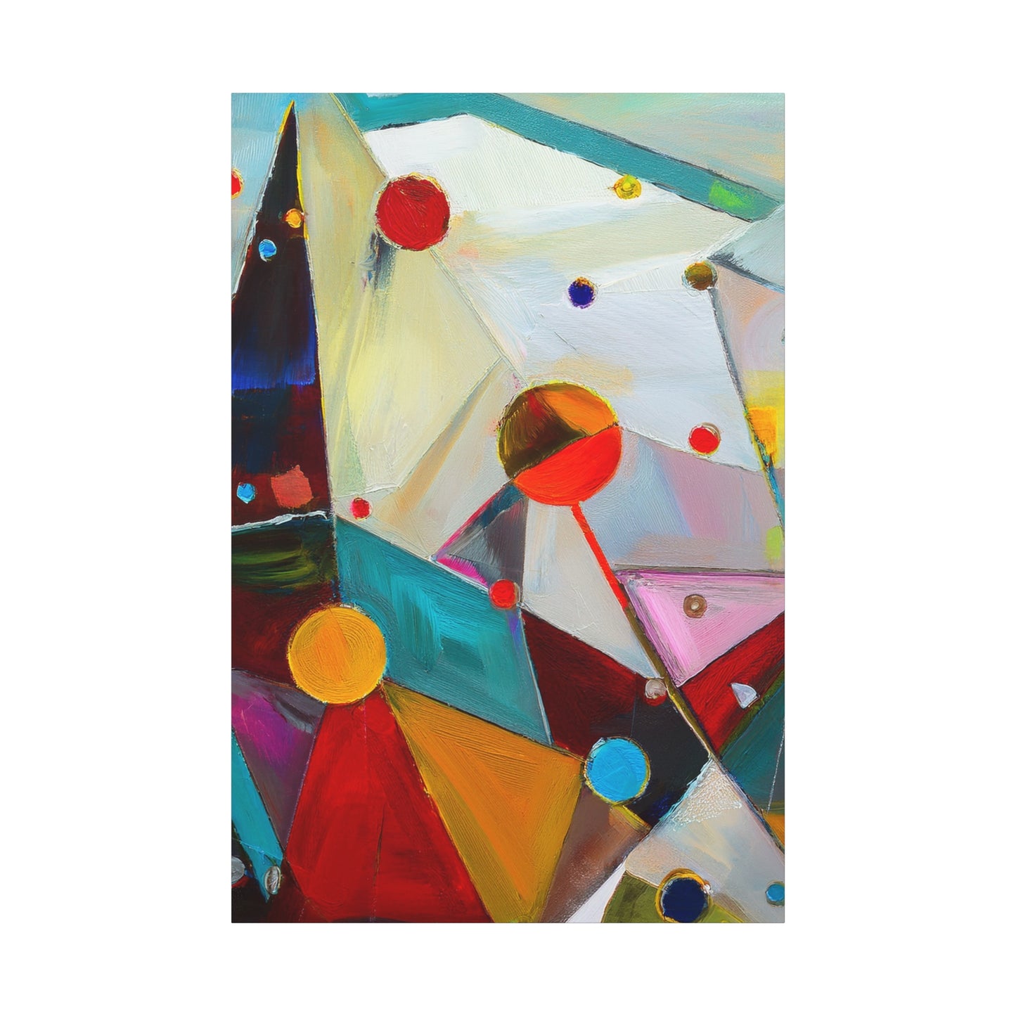 Abstract Oil Painting Print Canvas 20x24,20x30,24x30 24x32,24x36,30x40 32x48,36x48,40x60 Pine-Wood Inner Frame ABS-172