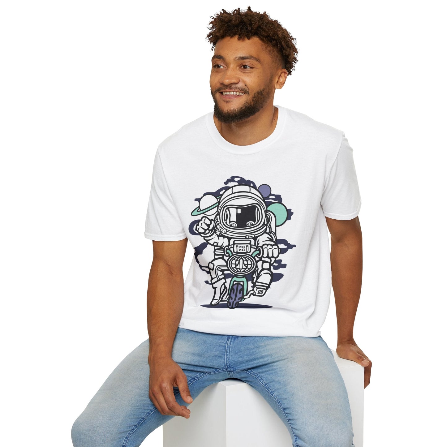 Cartoon T Shirt Animation T Shirt Funny Tee Unisex Softstyle Gildan 64000 Ring Spun Cotton